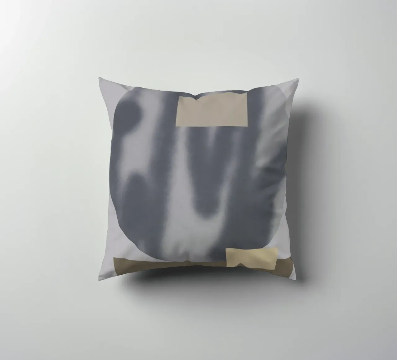 Sfumature di grigio geometriche cuscino da Little Dean