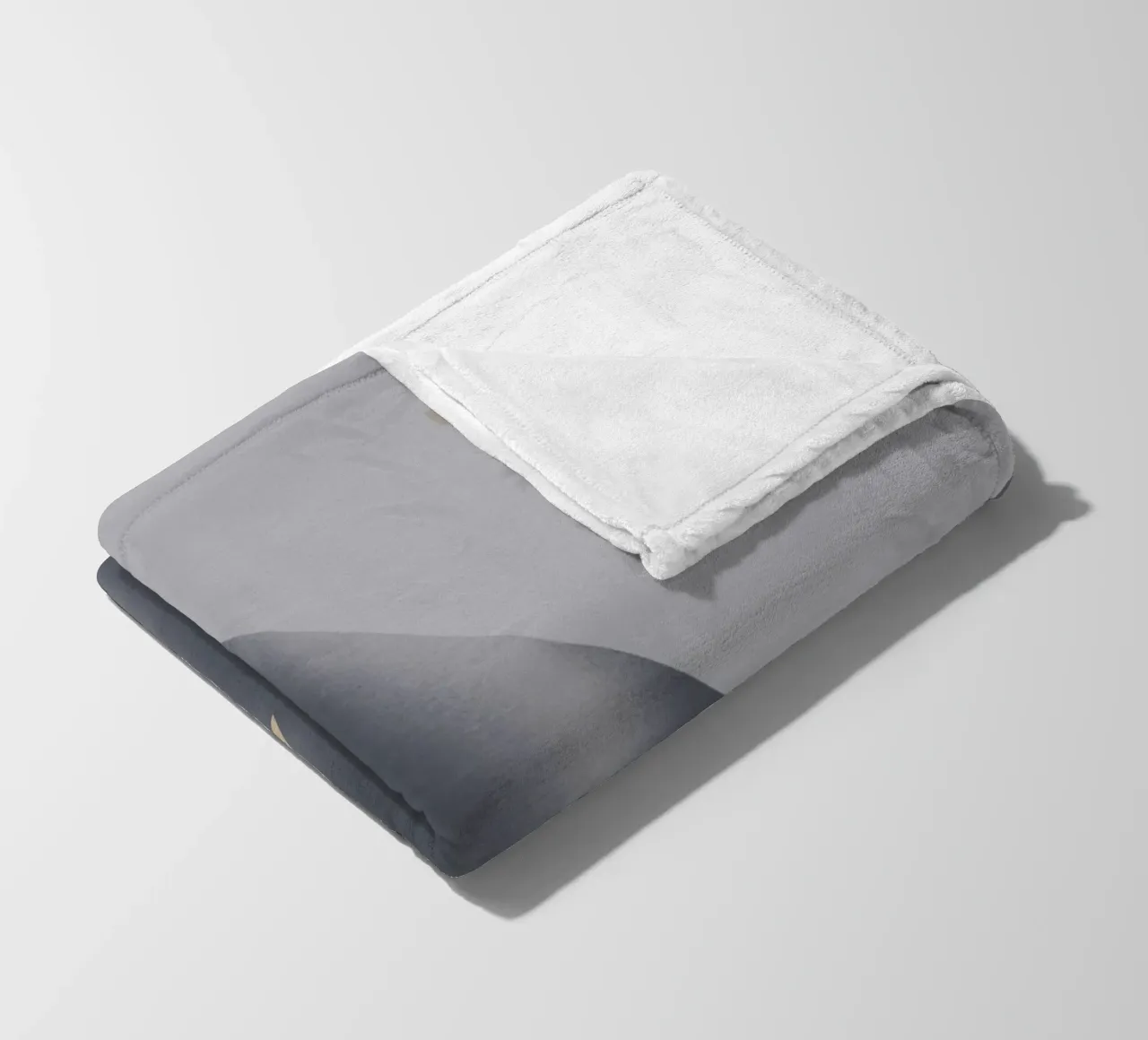 Sfumature di grigio geometriche 02 coperta in pile da Little Dean