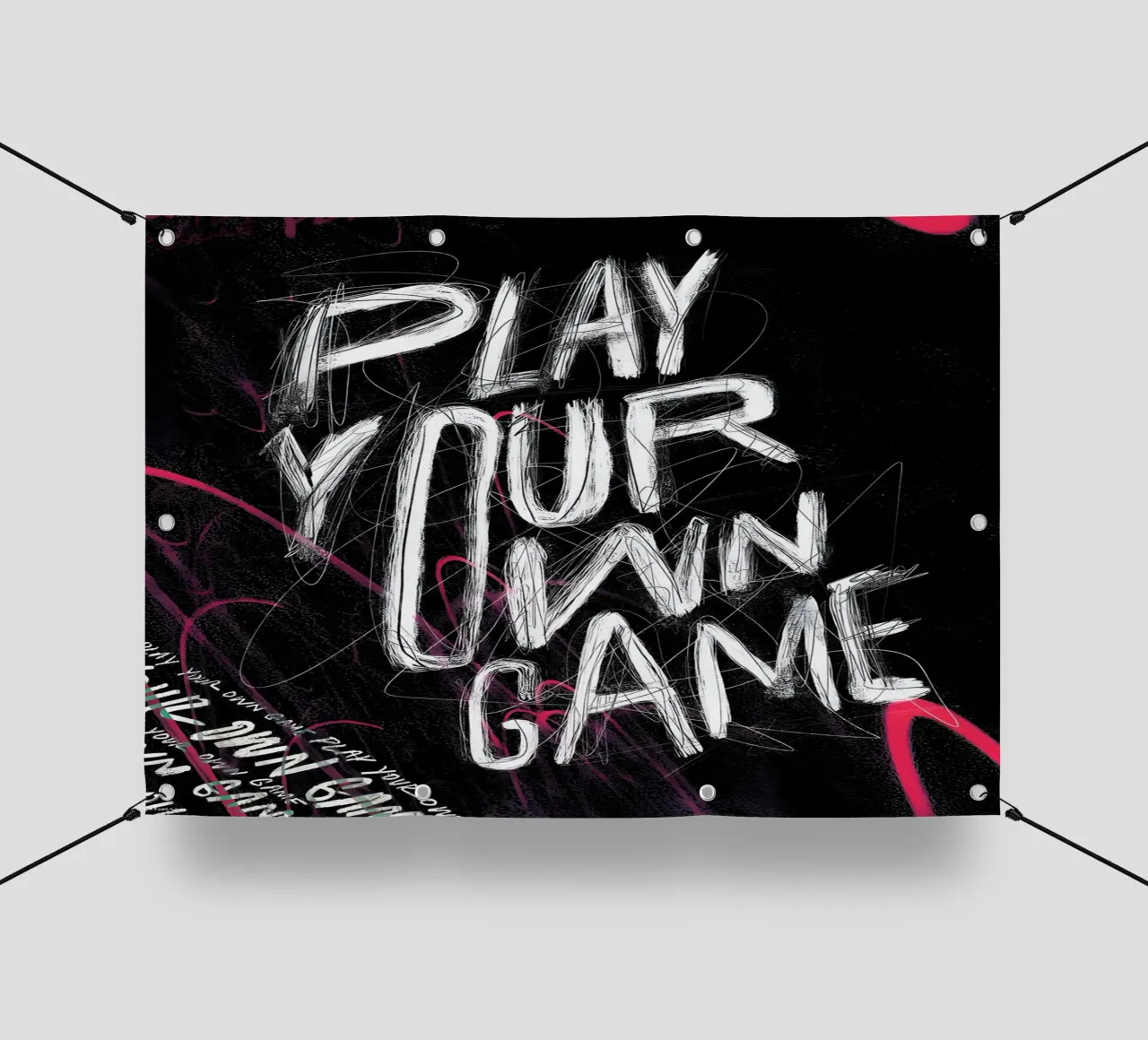 PLAY YOUR OWN GAME telo in pvc da Type & Tape