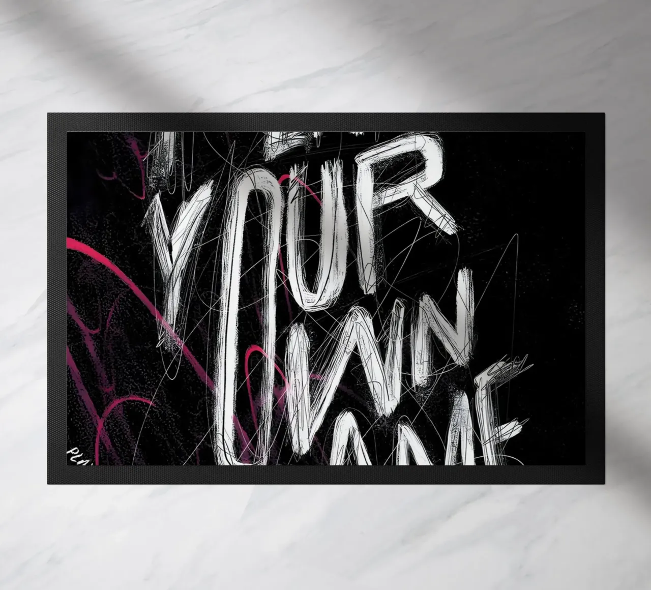 PLAY YOUR OWN GAME zerbino da Type & Tape