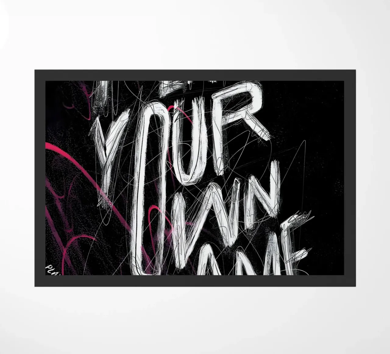 PLAY YOUR OWN GAME zerbino da Type & Tape