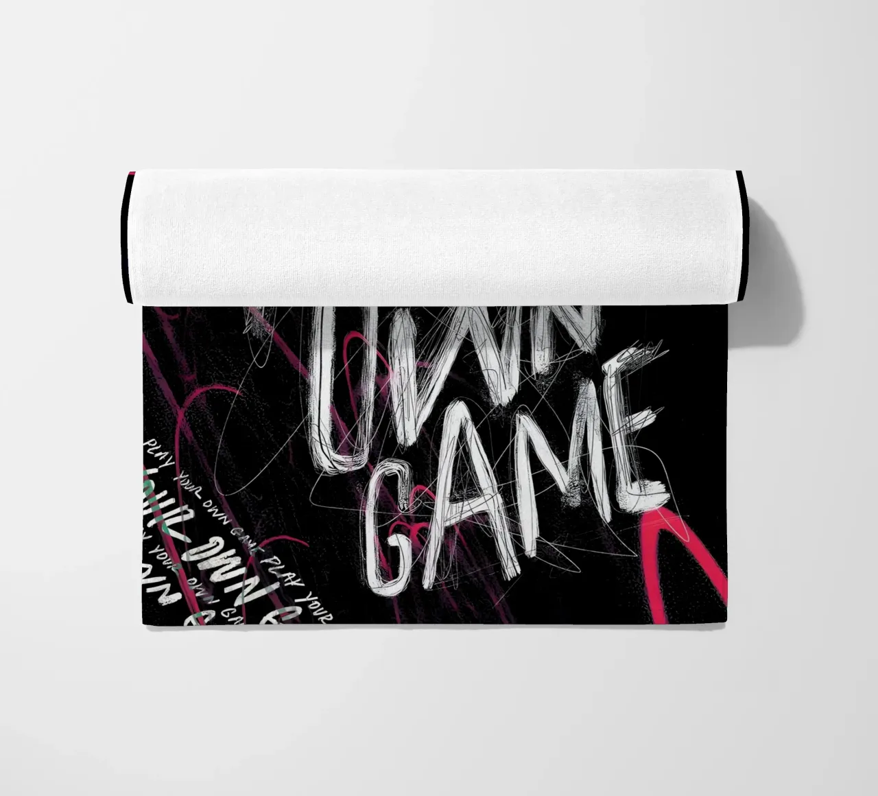 PLAY YOUR OWN GAME telo mare da Type & Tape