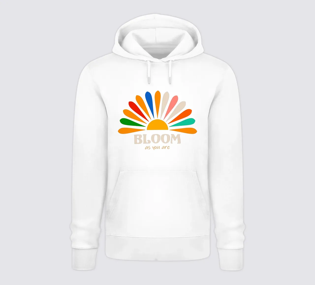 Bloom as you are felpa con cappuccio da TijanaArtStudio88