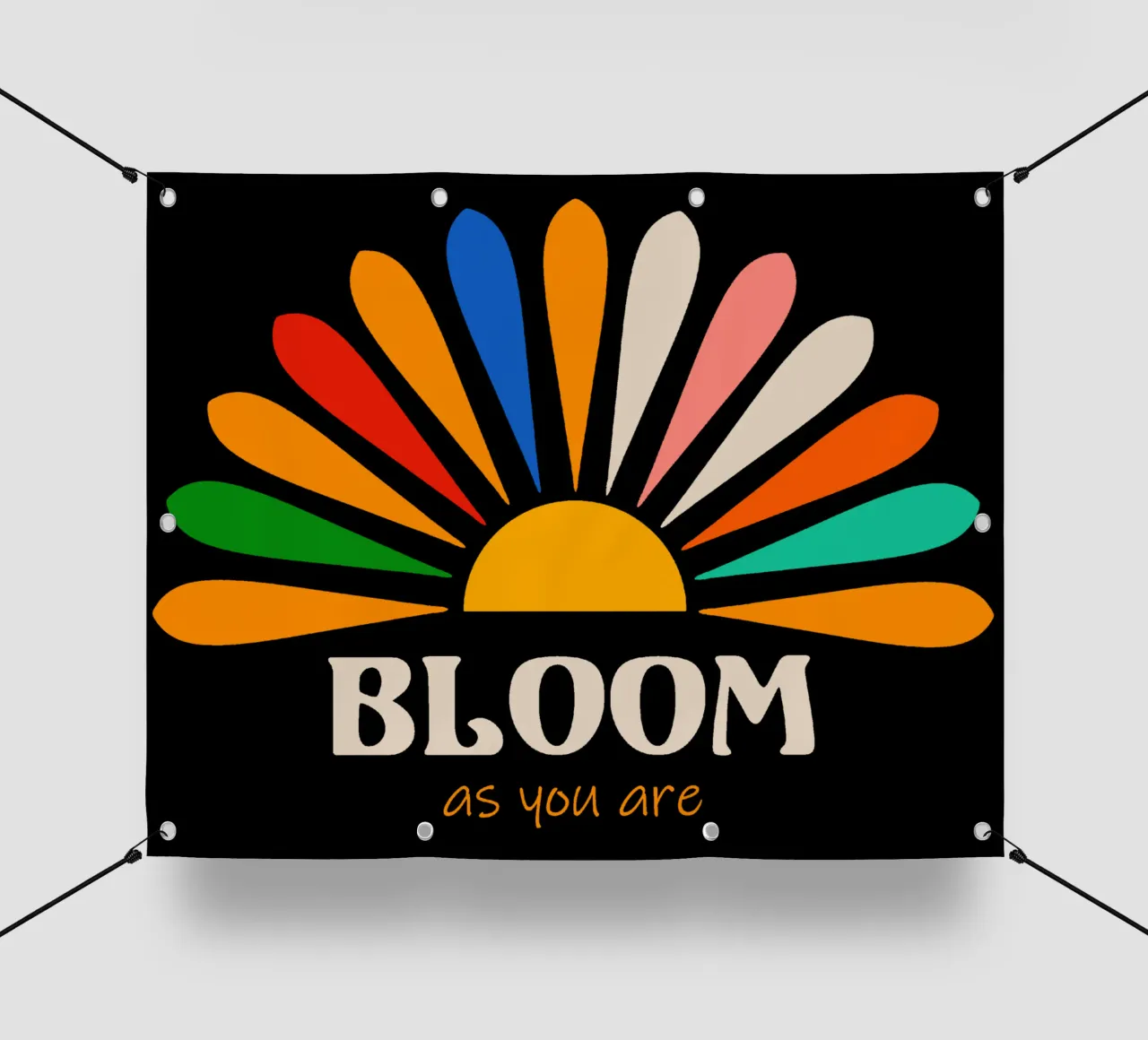 Bloom as you are telo in pvc da TijanaArtStudio88