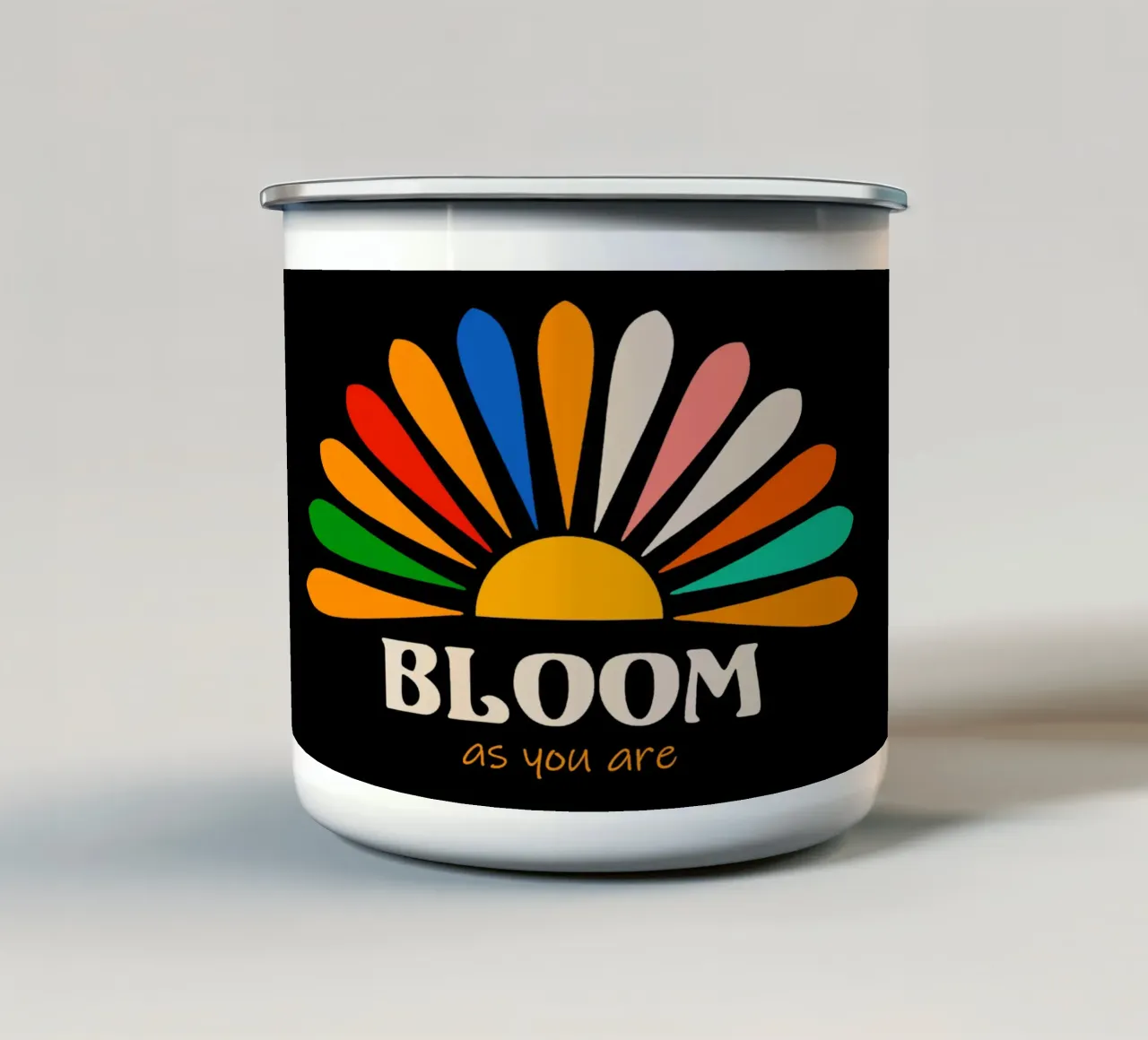 Bloom as you are tazza in smalto da TijanaArtStudio88