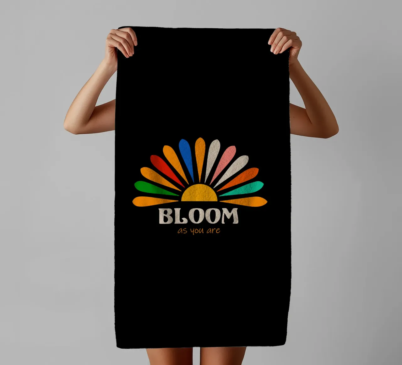 Bloom as you are asciugamano da bagno da TijanaArtStudio88