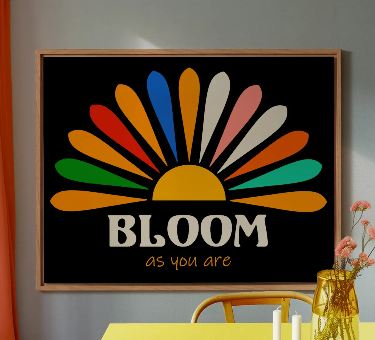 Bloom as you are alluminio dibond da TijanaArtStudio88