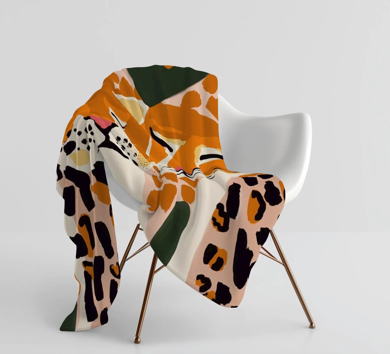 Cuddling Leopards coperta in pile da treechild