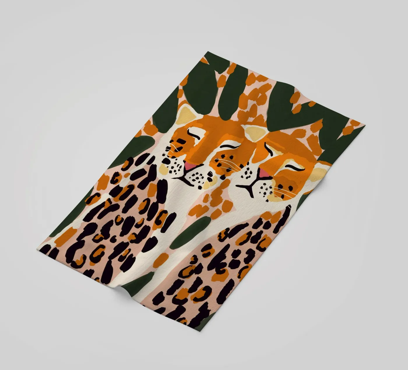 Cuddling Leopards telo mare da treechild