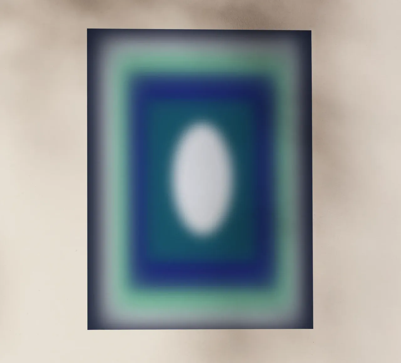 Blauwe frames backlit folie van Little Dean