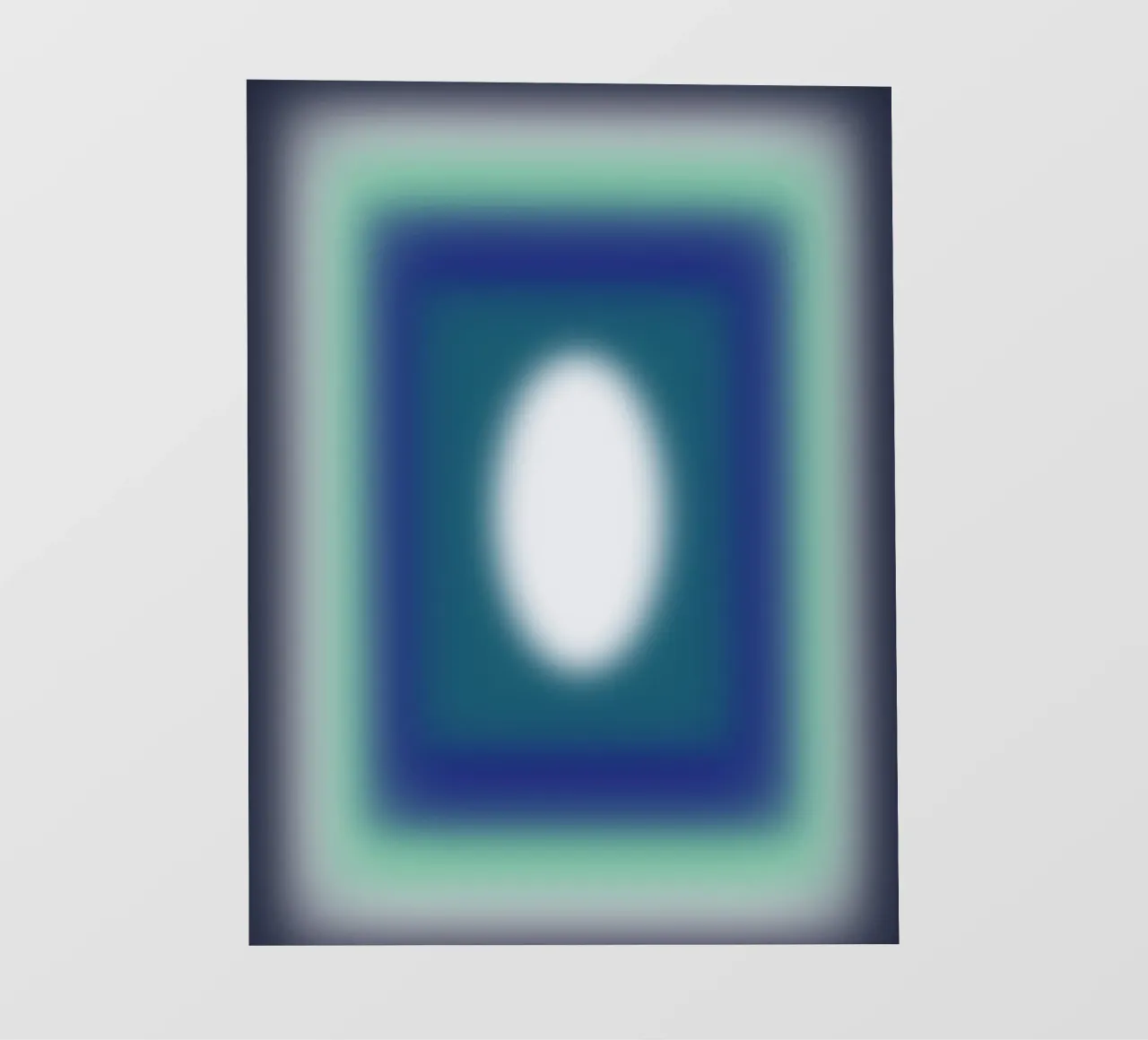 Blauwe frames backlit folie van Little Dean