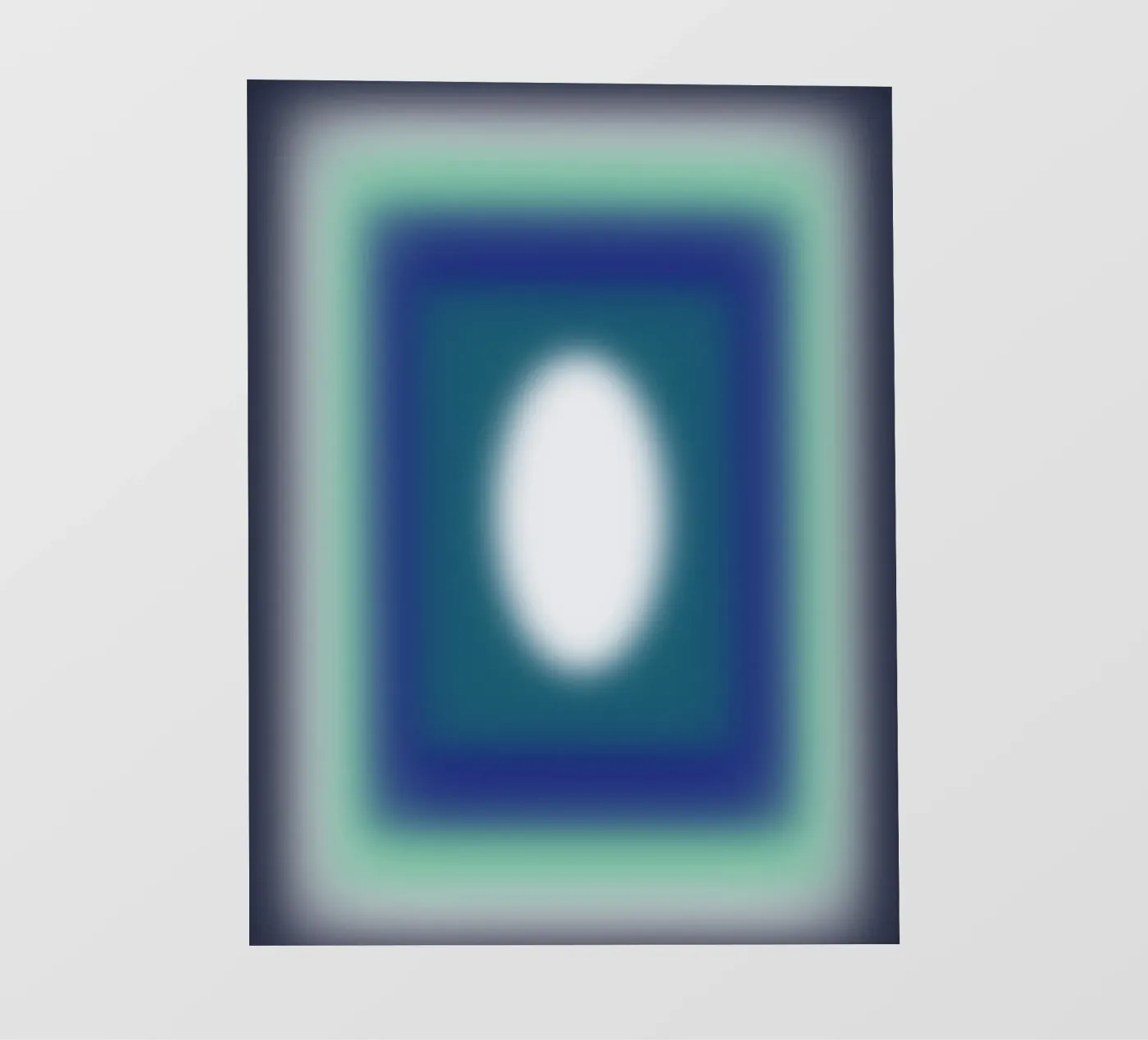 Blauwe frames pvc-zeil van Little Dean