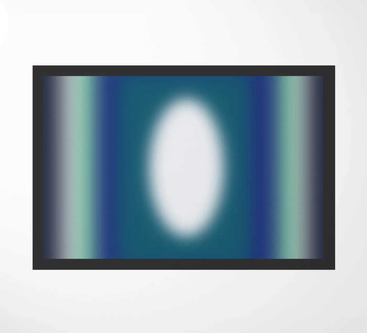 Blue Frames doormat by Little Dean