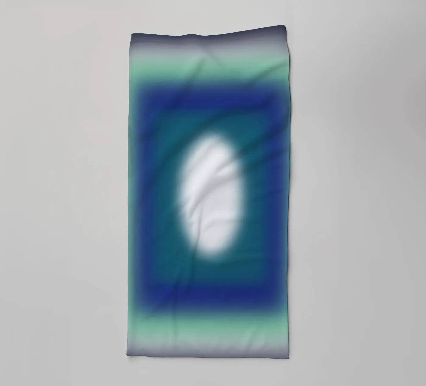 Blauwe frames badhanddoek van Little Dean