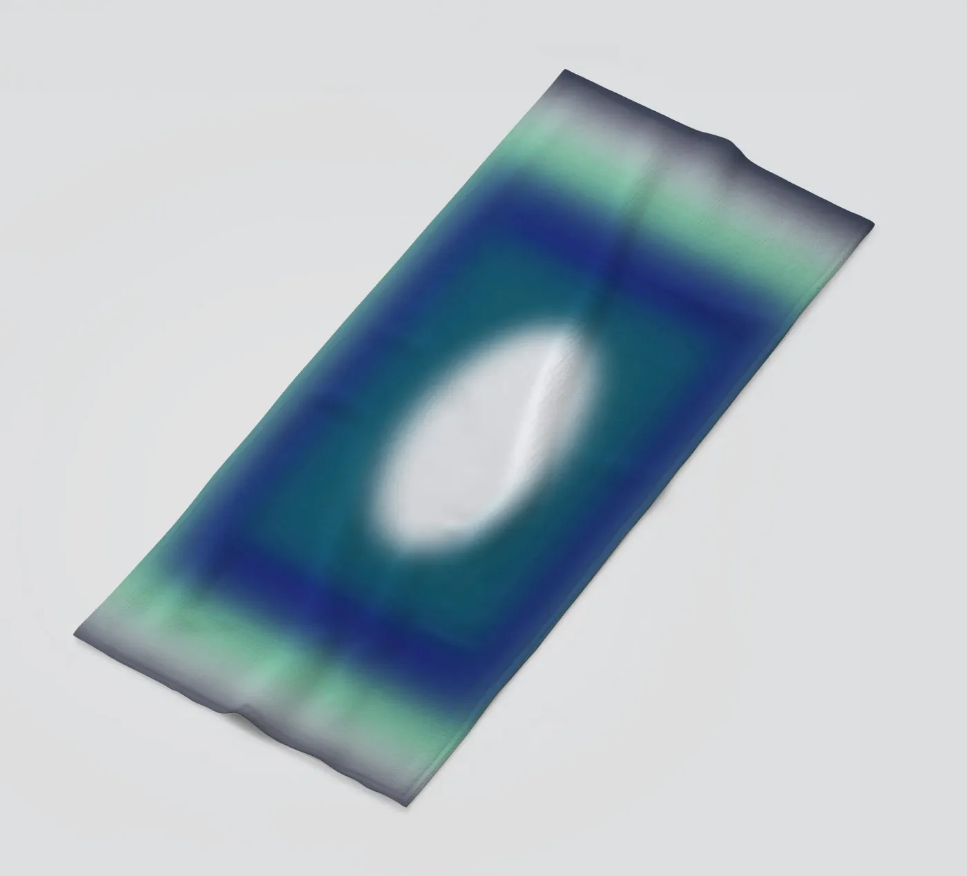 Blaue Rahmen Strandtuch von Little Dean