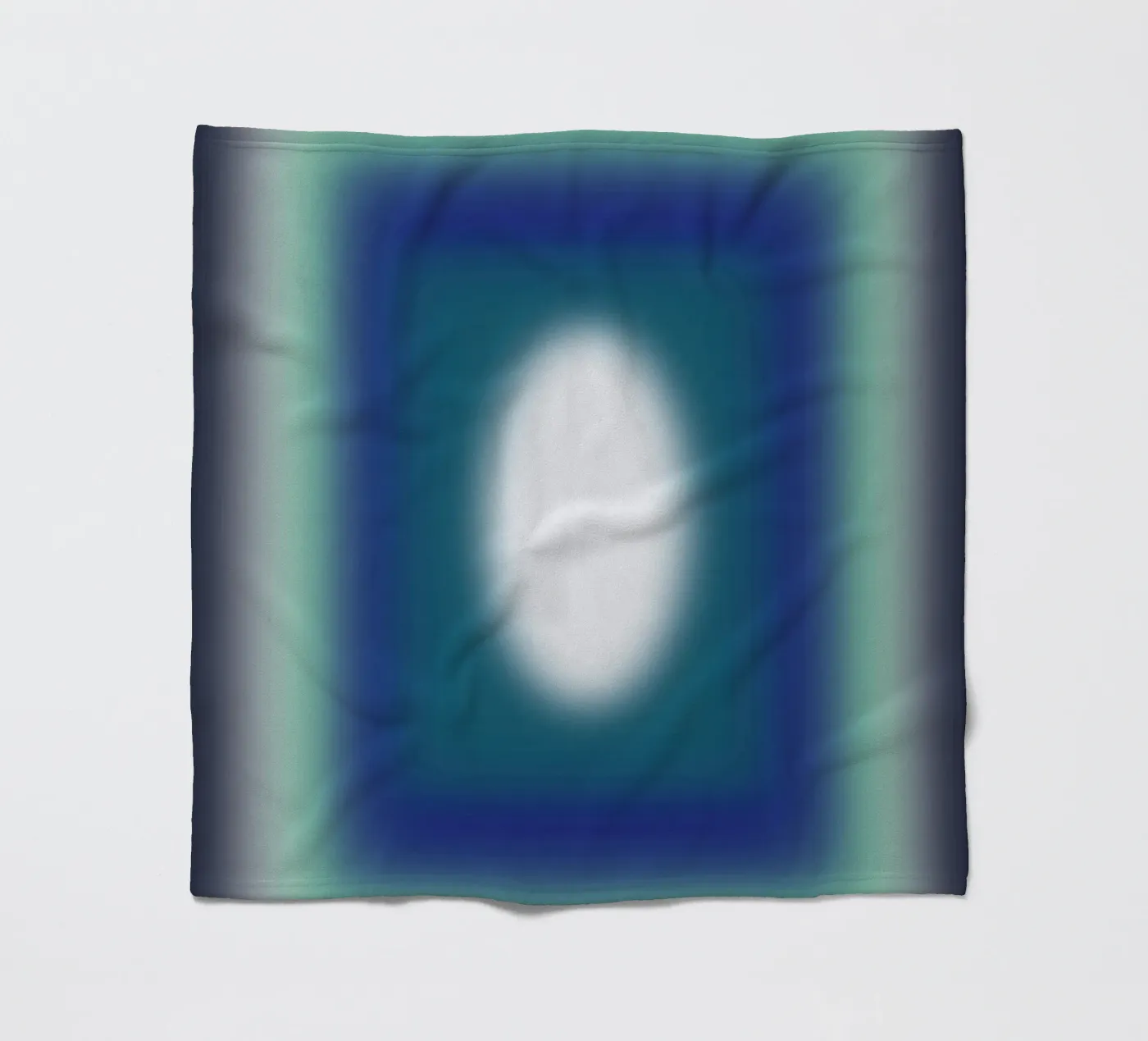 Blauwe frames fleecedeken van Little Dean