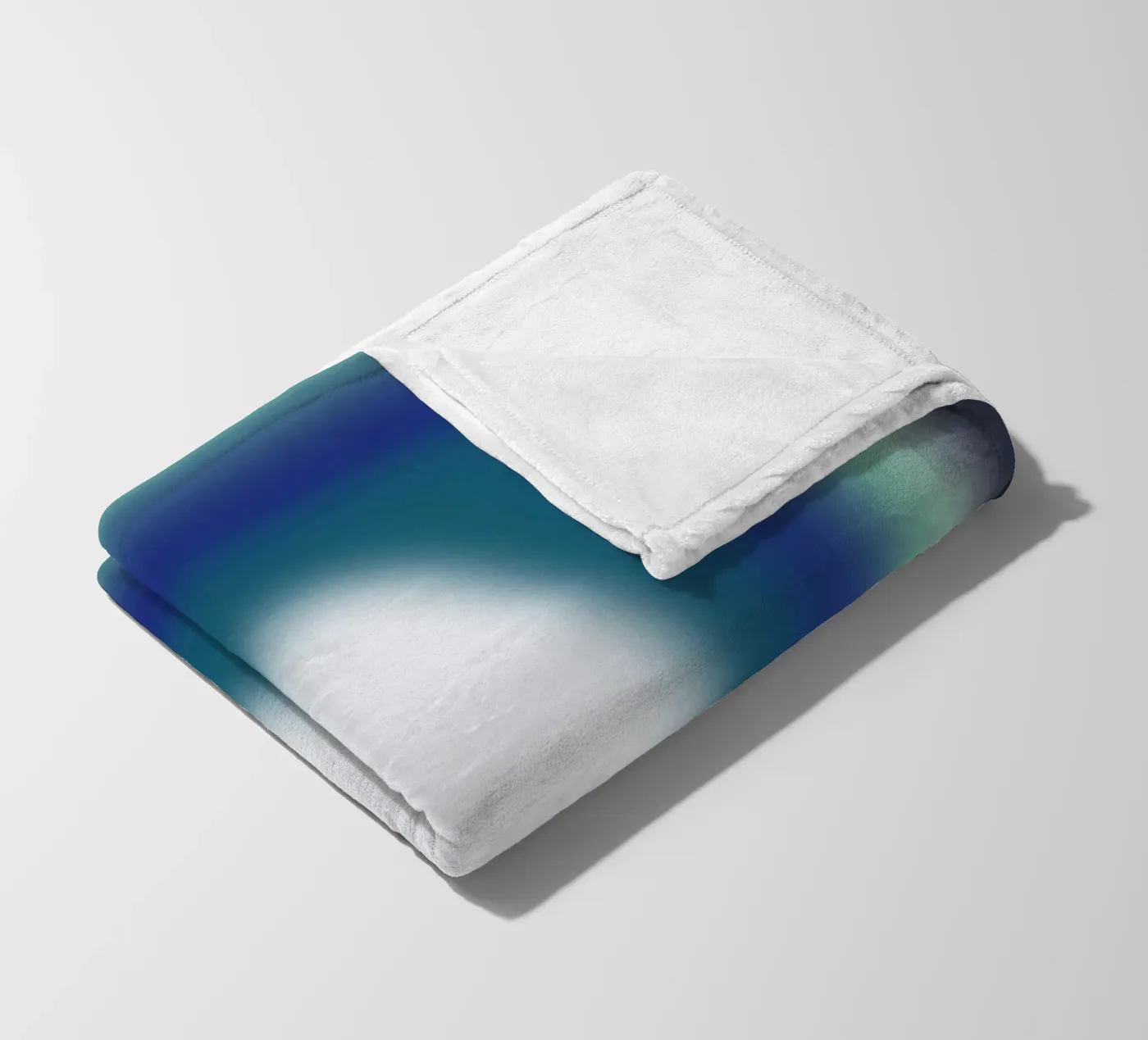 Blauwe frames fleecedeken van Little Dean