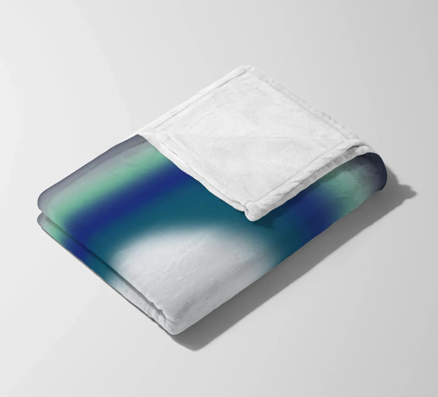 Blauwe frames fleecedeken van Little Dean