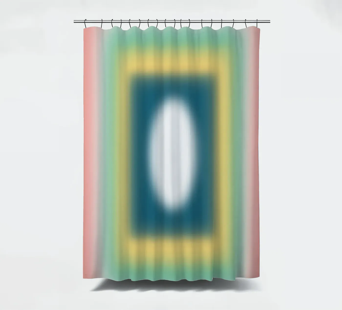 Tegenovergestelde frames douchegordijn van Little Dean