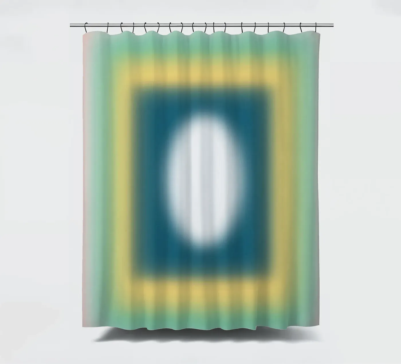 Tegenovergestelde frames douchegordijn van Little Dean