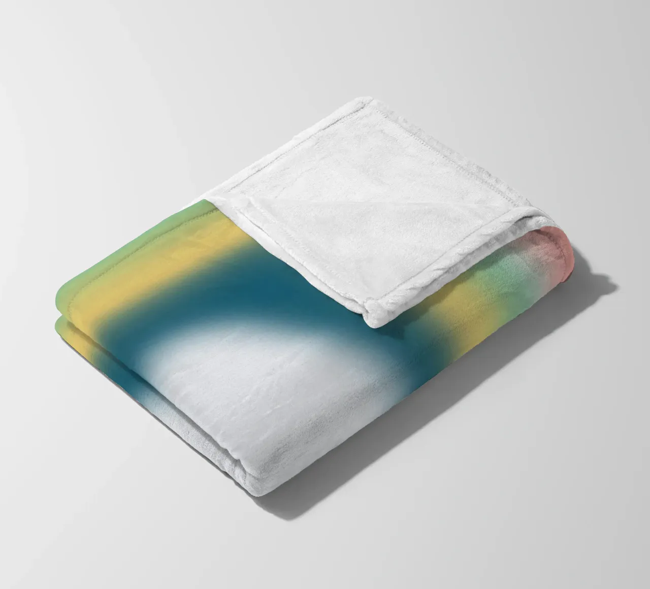 Opposites frames fleece blanket by Little Dean