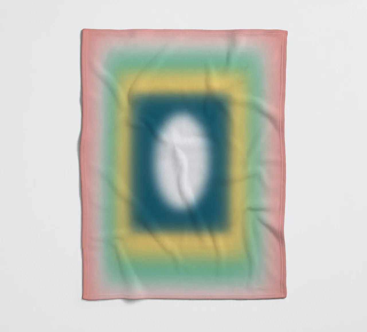 Opposites frames fleece blanket by Little Dean