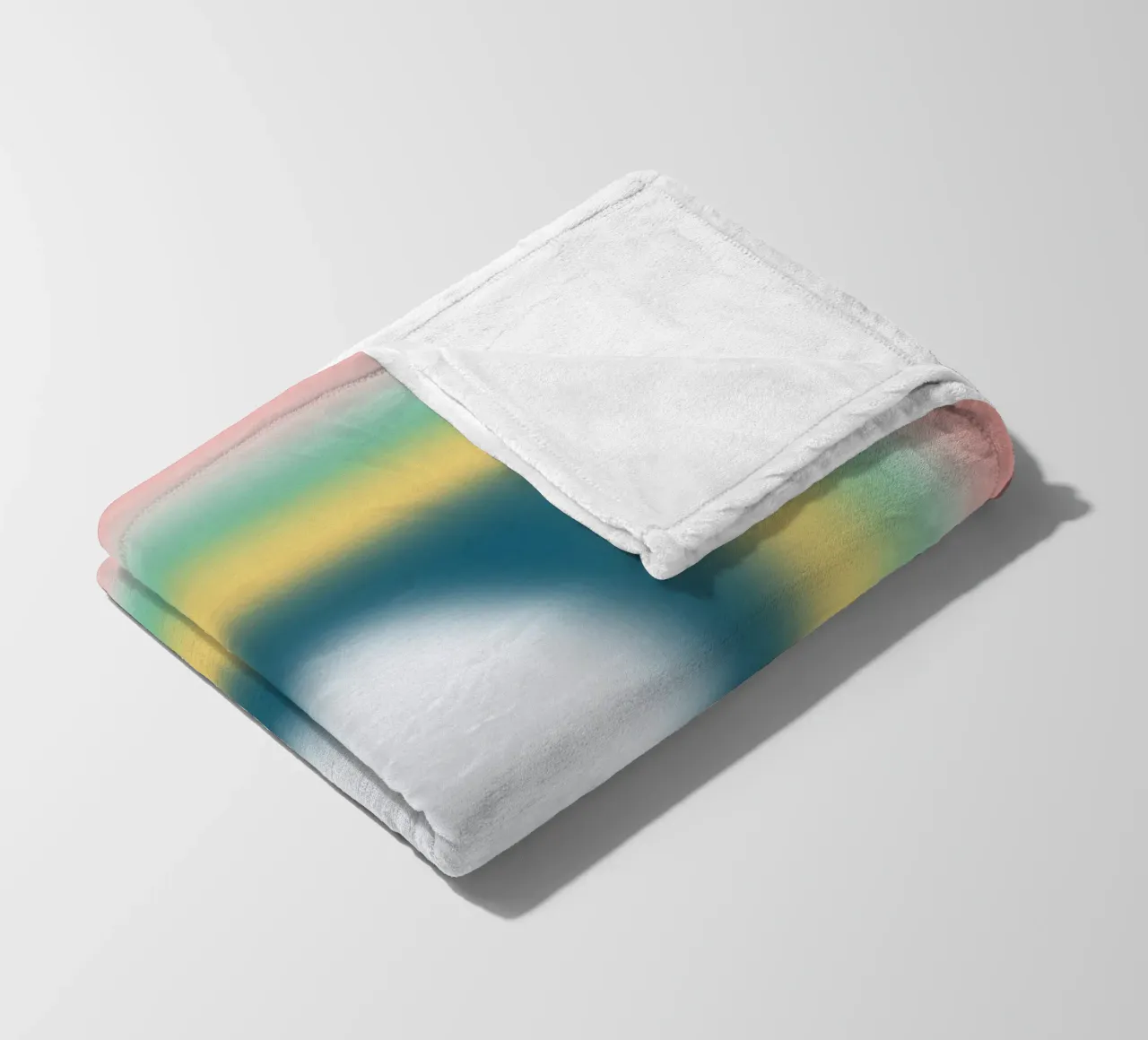 Opposites frames fleece blanket by Little Dean