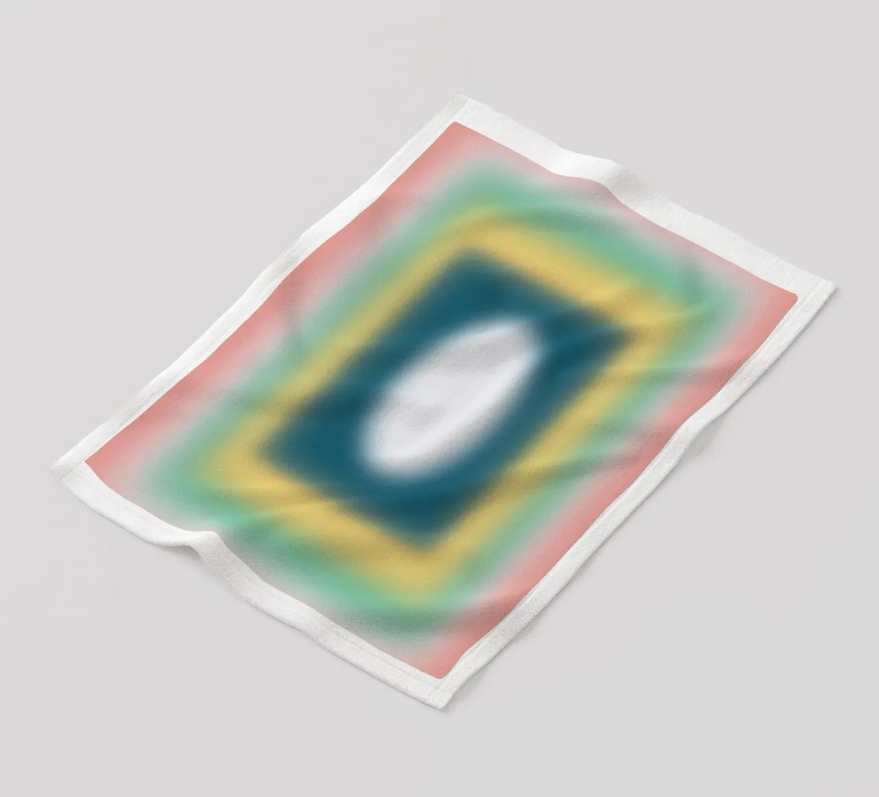 Opposites frames fleece blanket by Little Dean