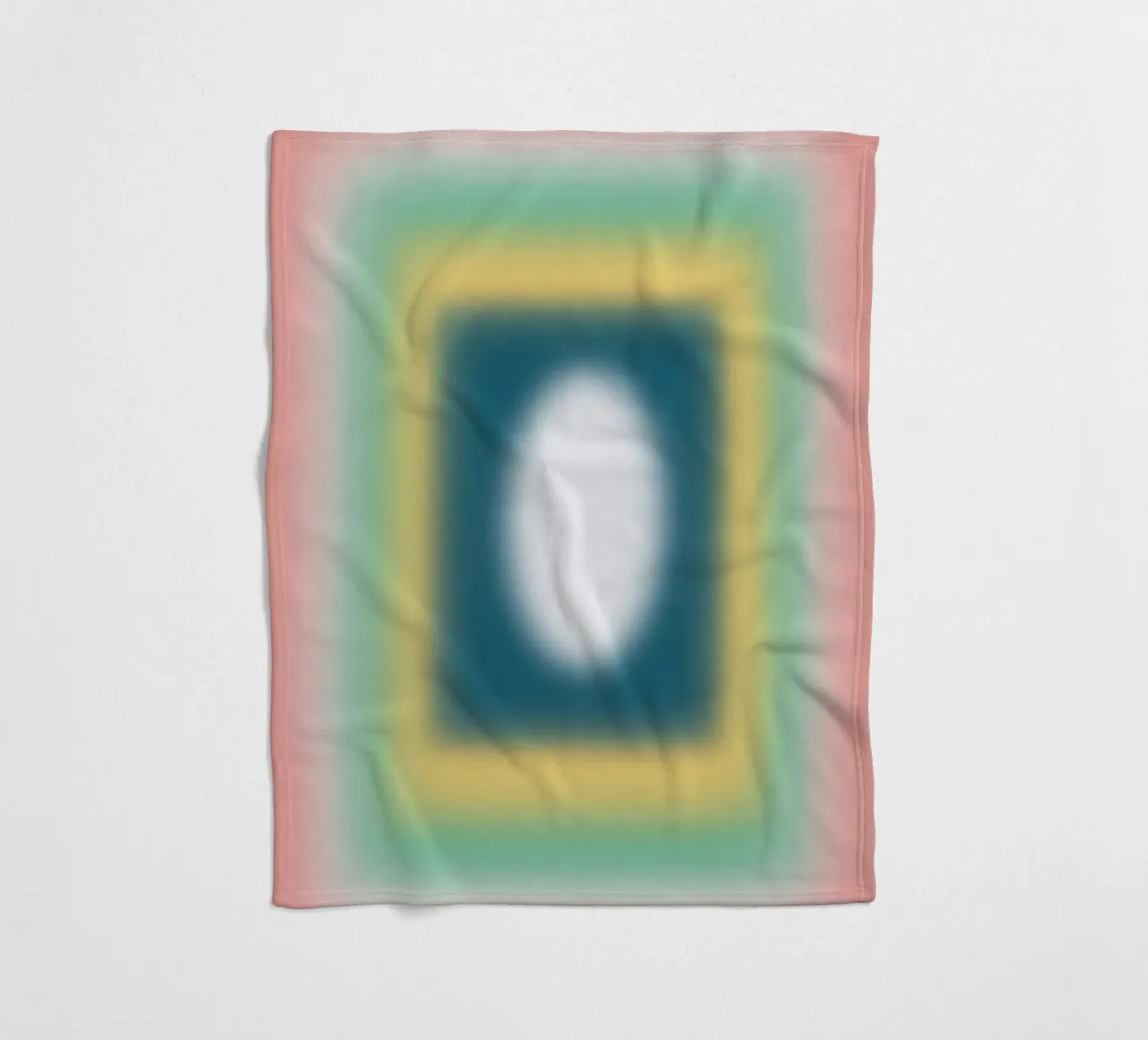 Opposites frames fleece blanket by Little Dean