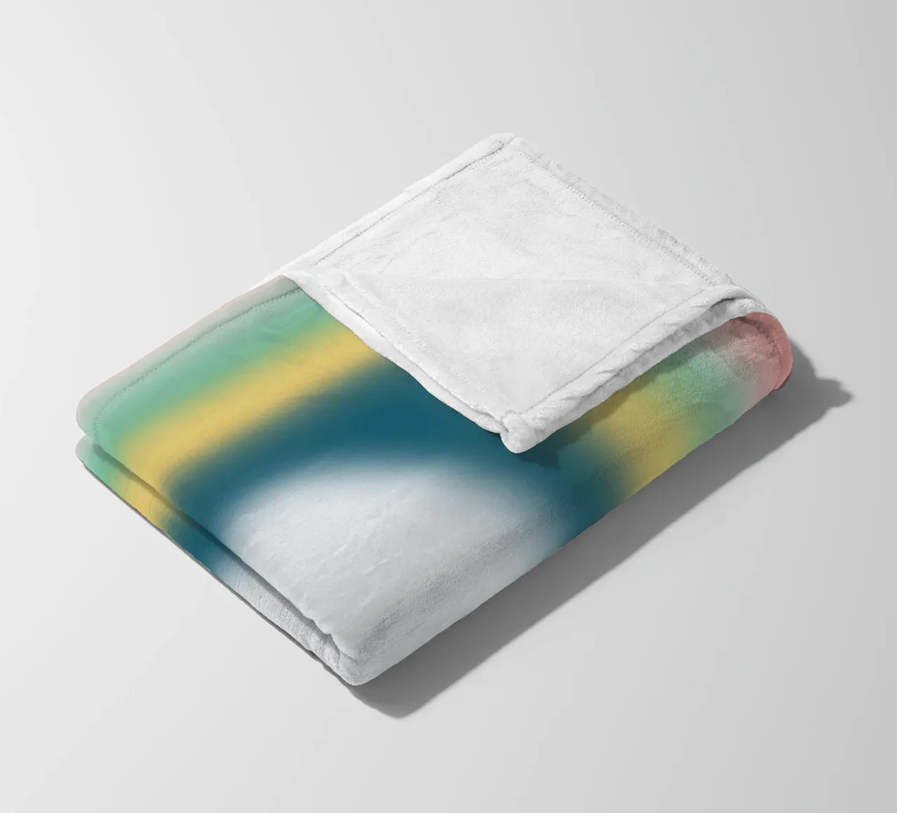 Opposites frames fleece blanket by Little Dean