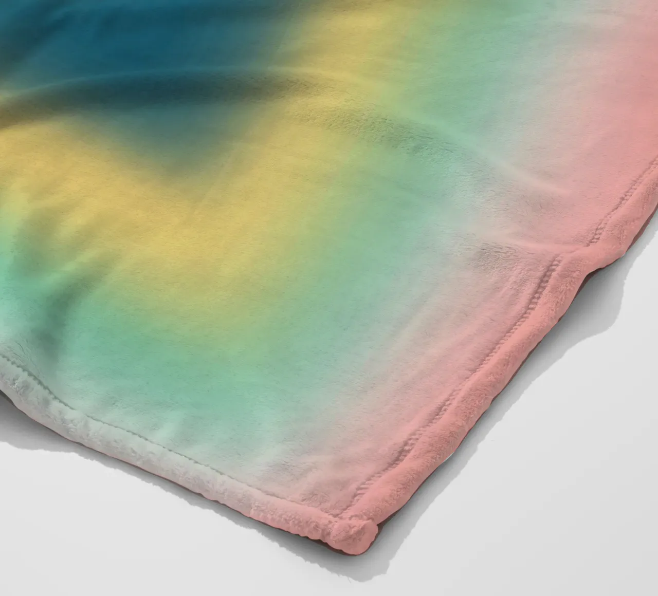 Opposites frames fleece blanket by Little Dean