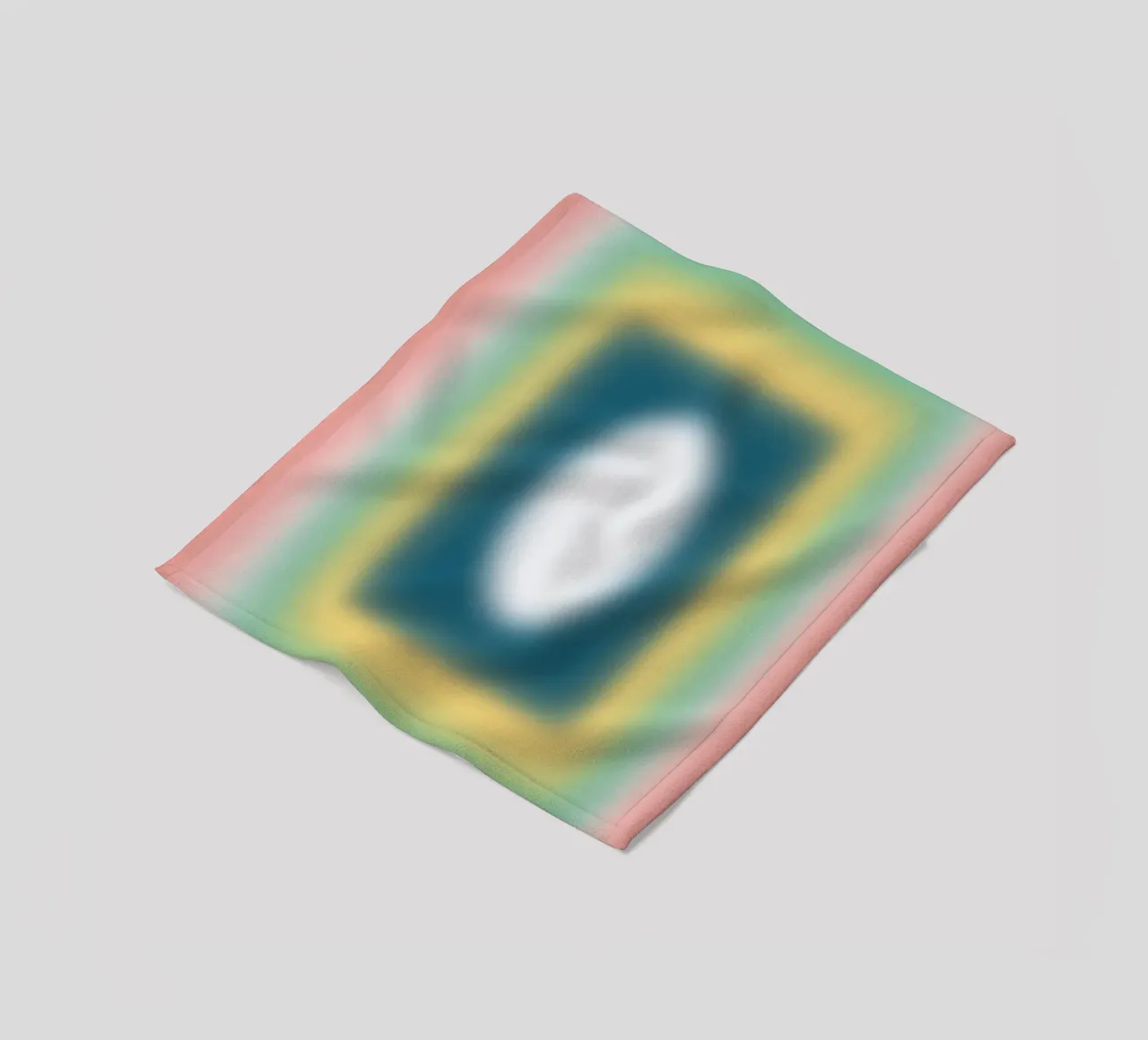 Opposites frames fleece blanket by Little Dean