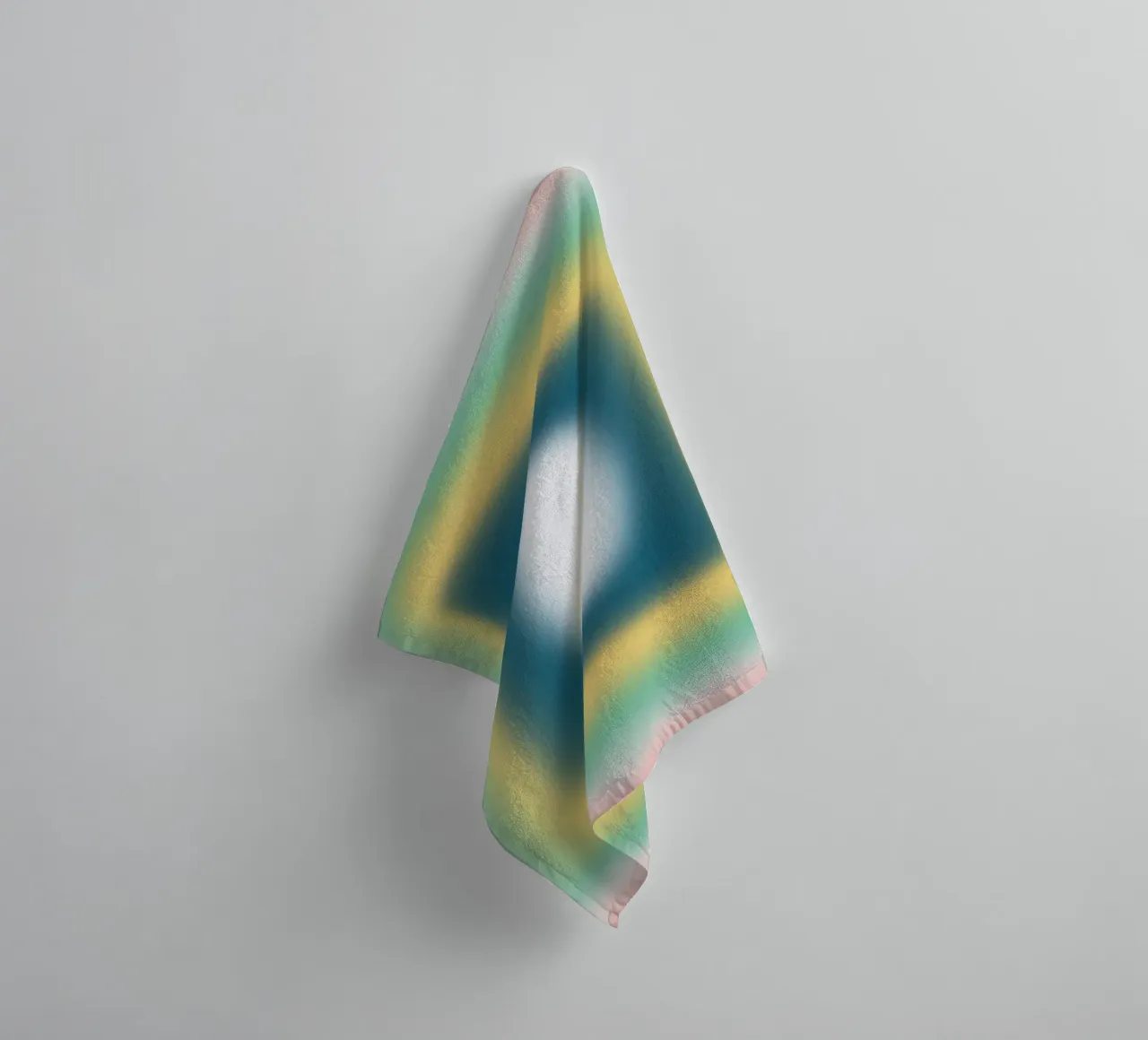 Opposites frames towel by Little Dean