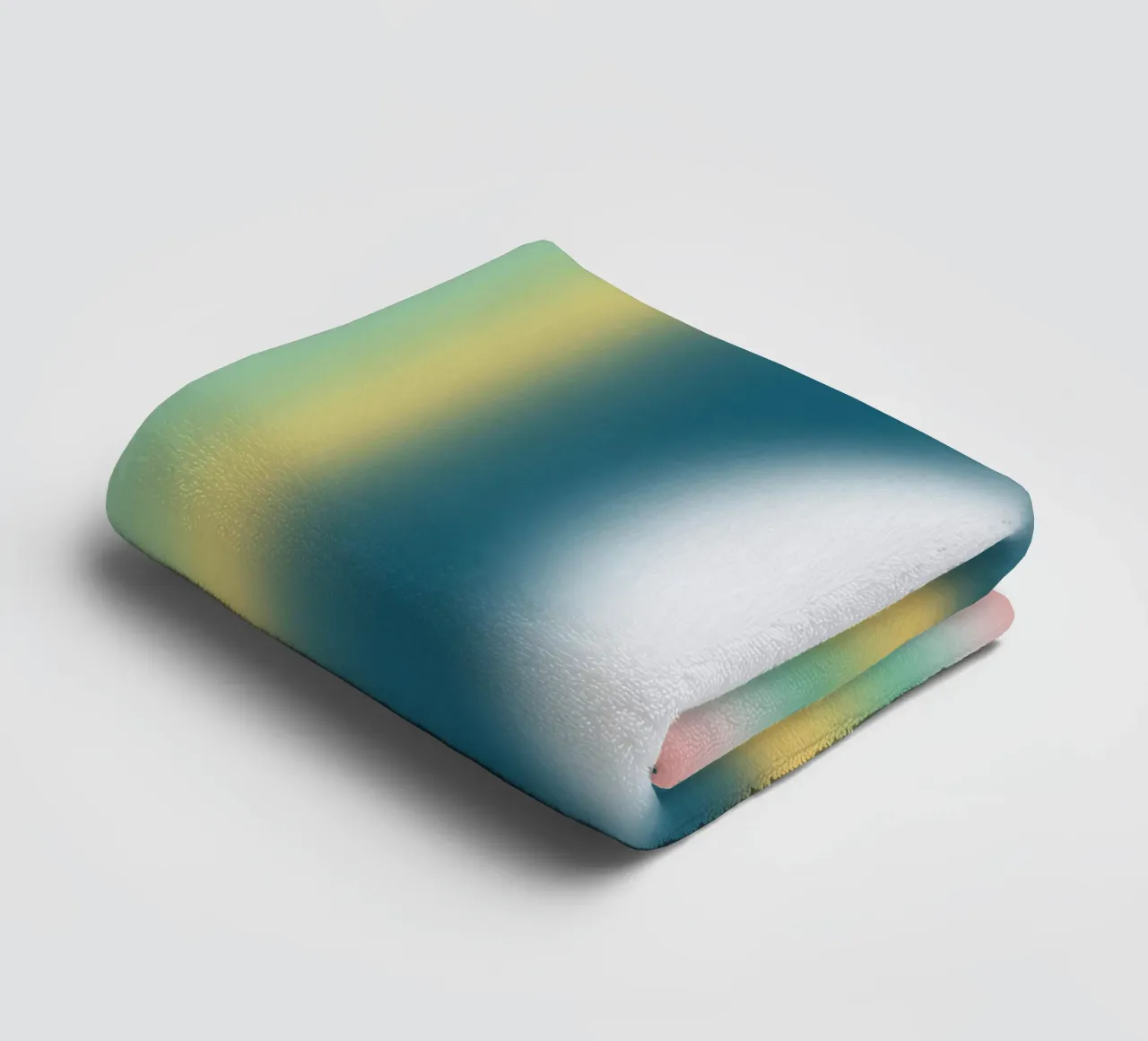 Opposites frames towel by Little Dean