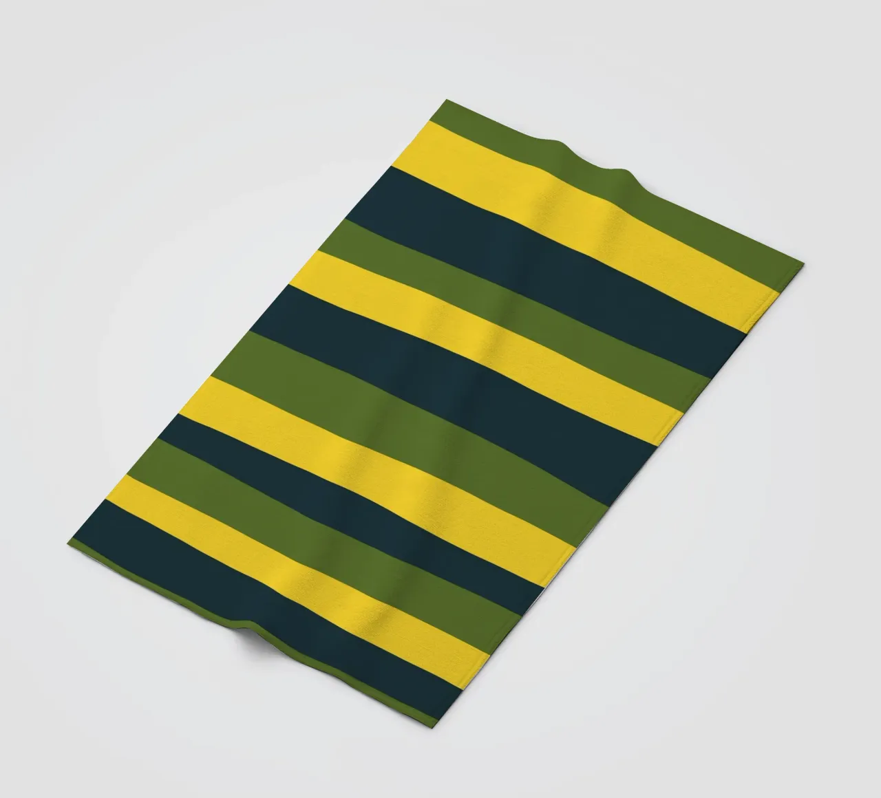 Strisce colorate var 1 coperta in pile da Little Dean