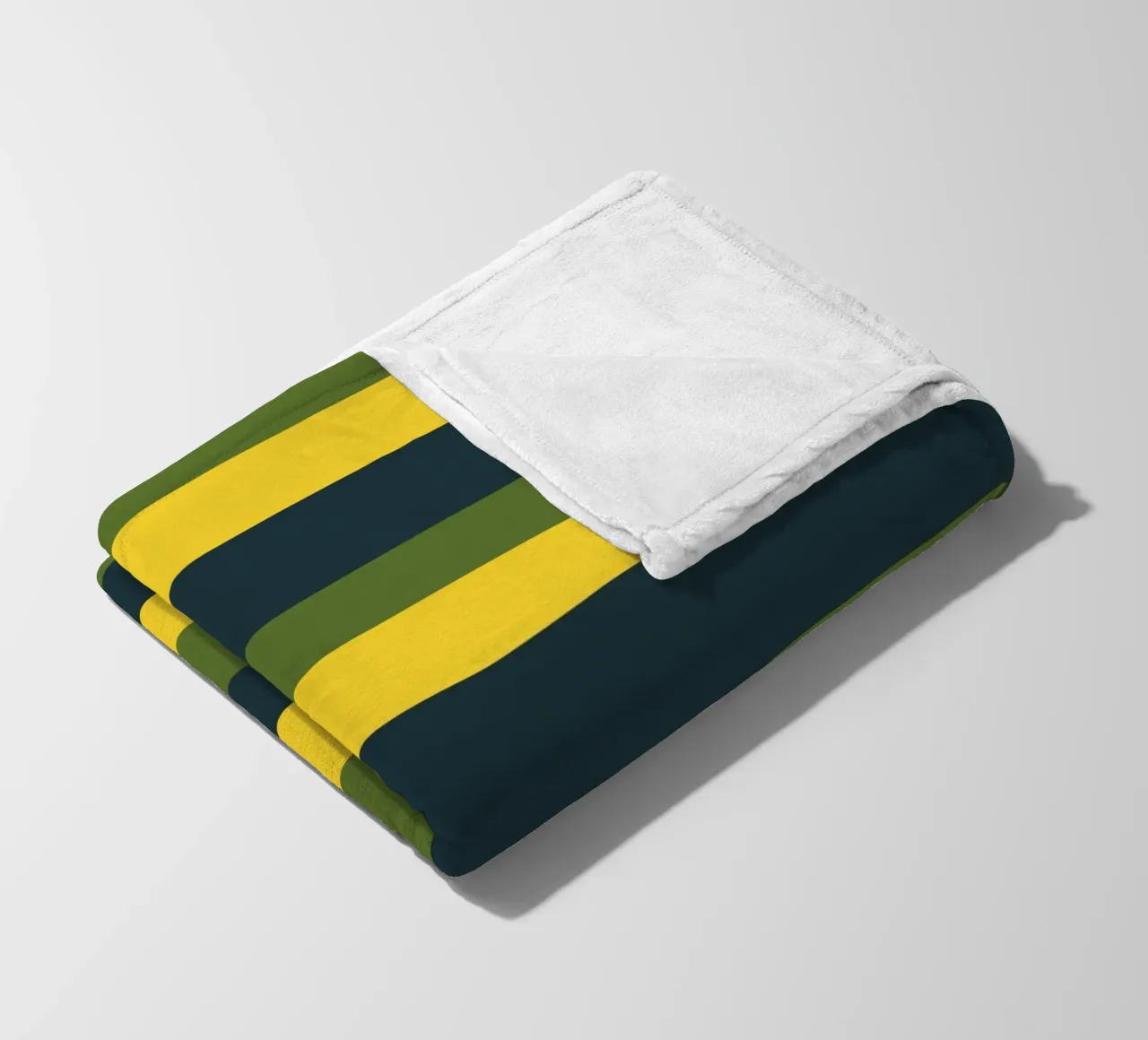 Strisce colorate var 1 coperta in pile da Little Dean
