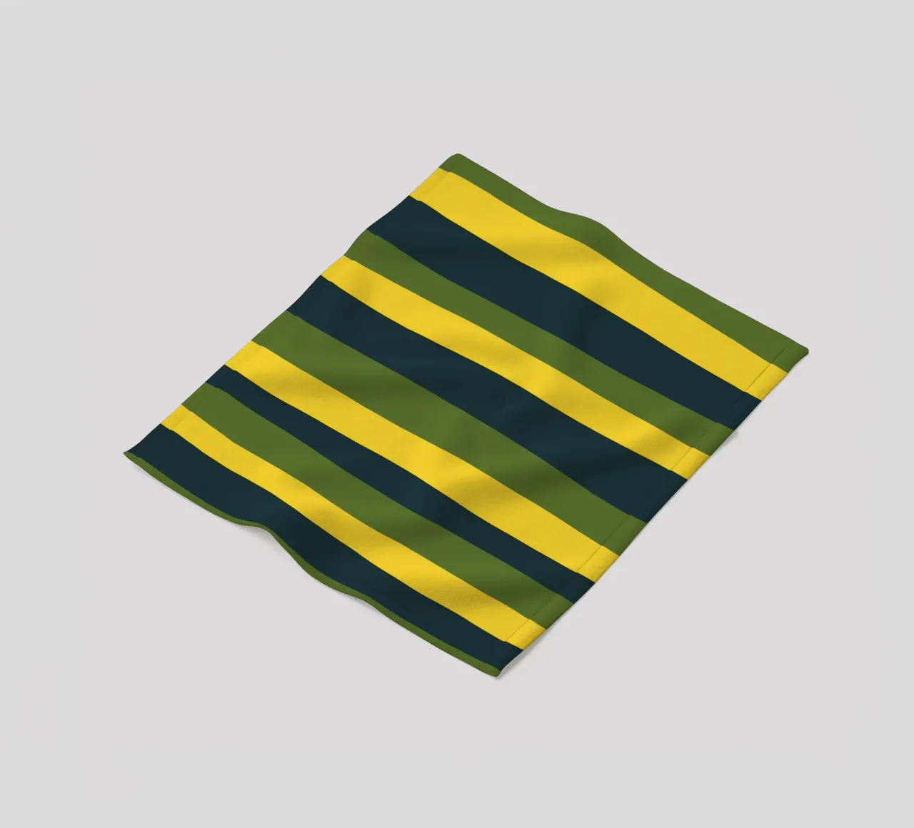 Strisce colorate var 1 coperta in pile da Little Dean