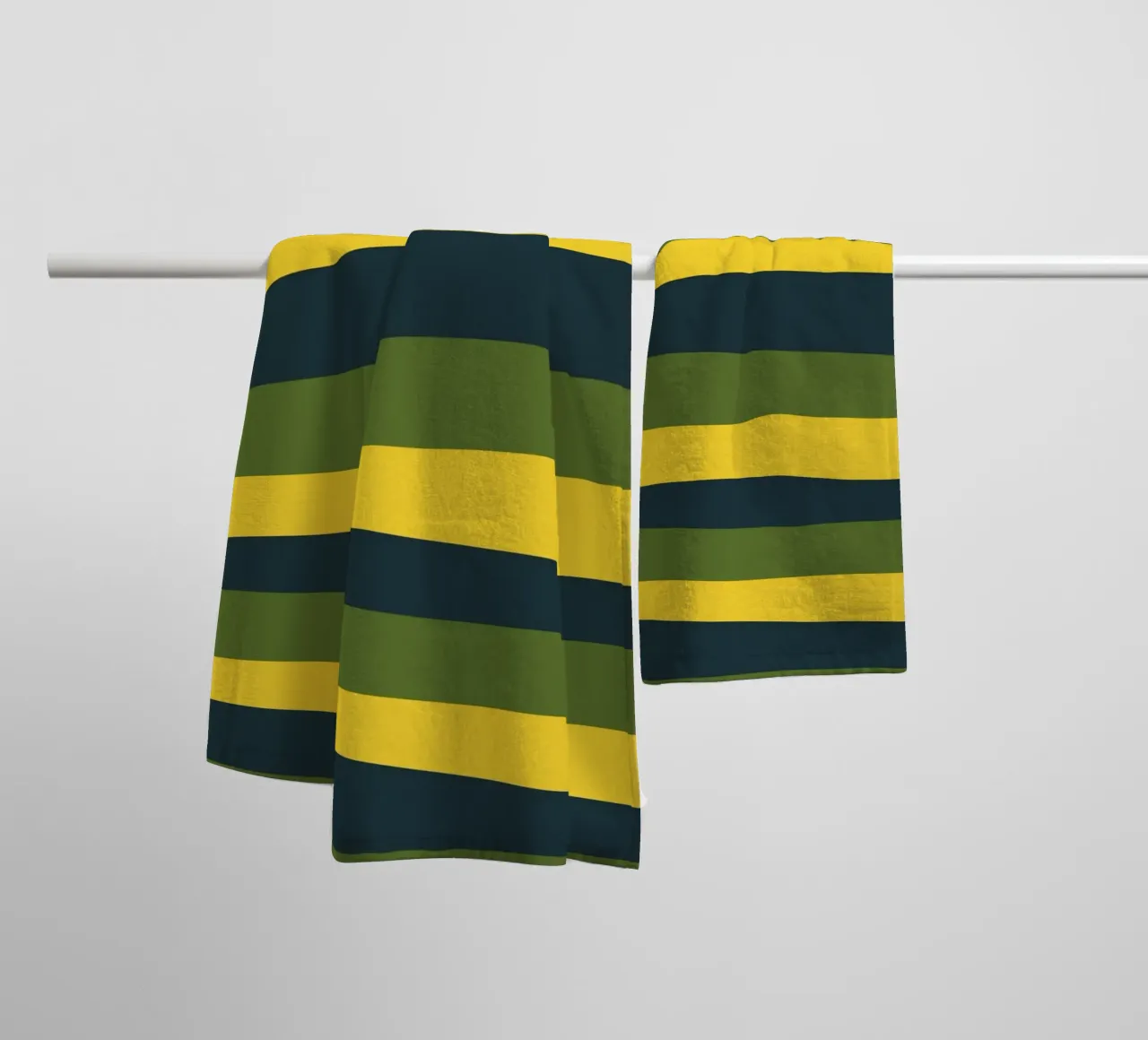 Strisce colorate var 1 asciugamano da bagno da Little Dean