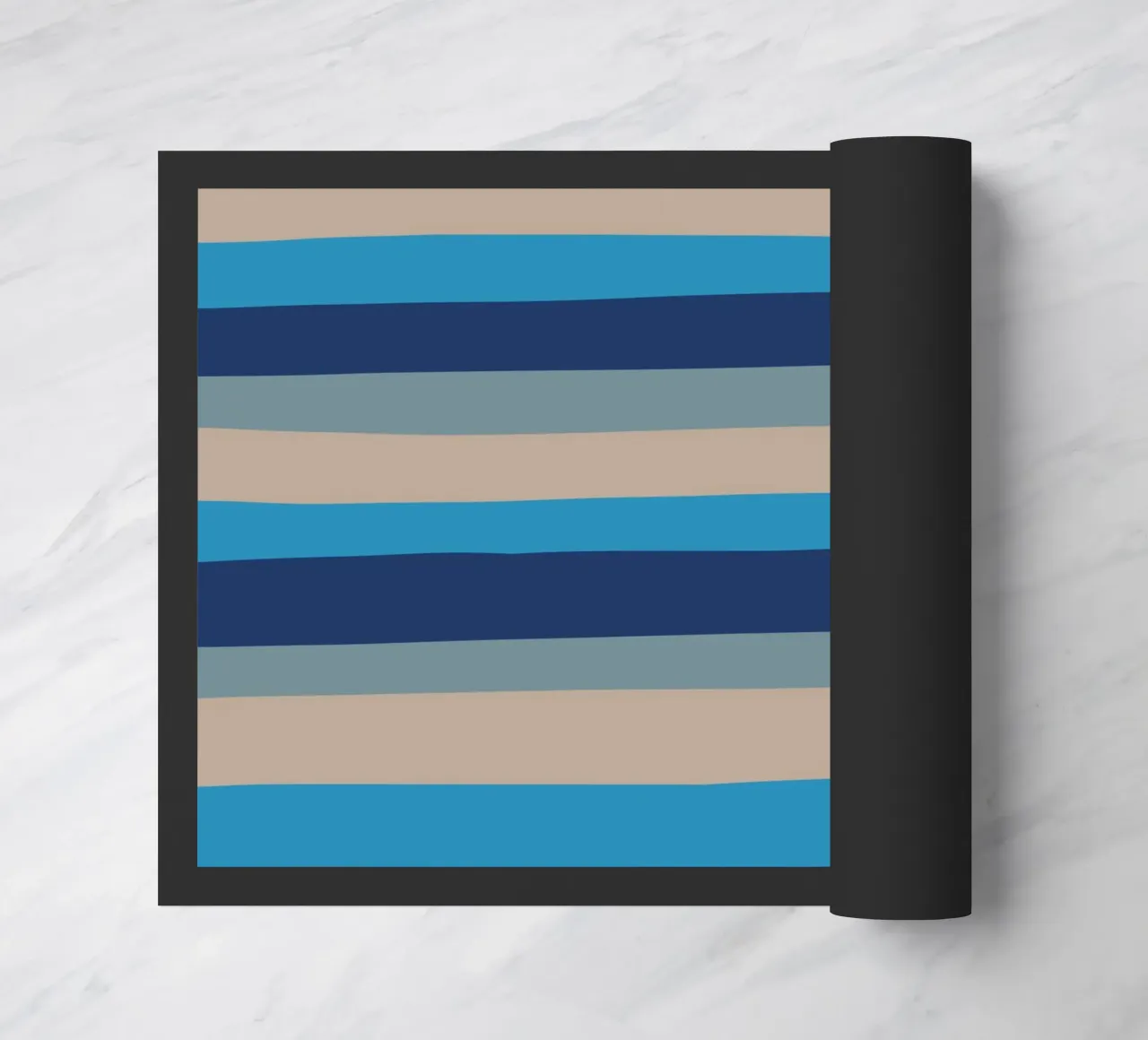 Strisce colorate var 2 zerbino da Little Dean