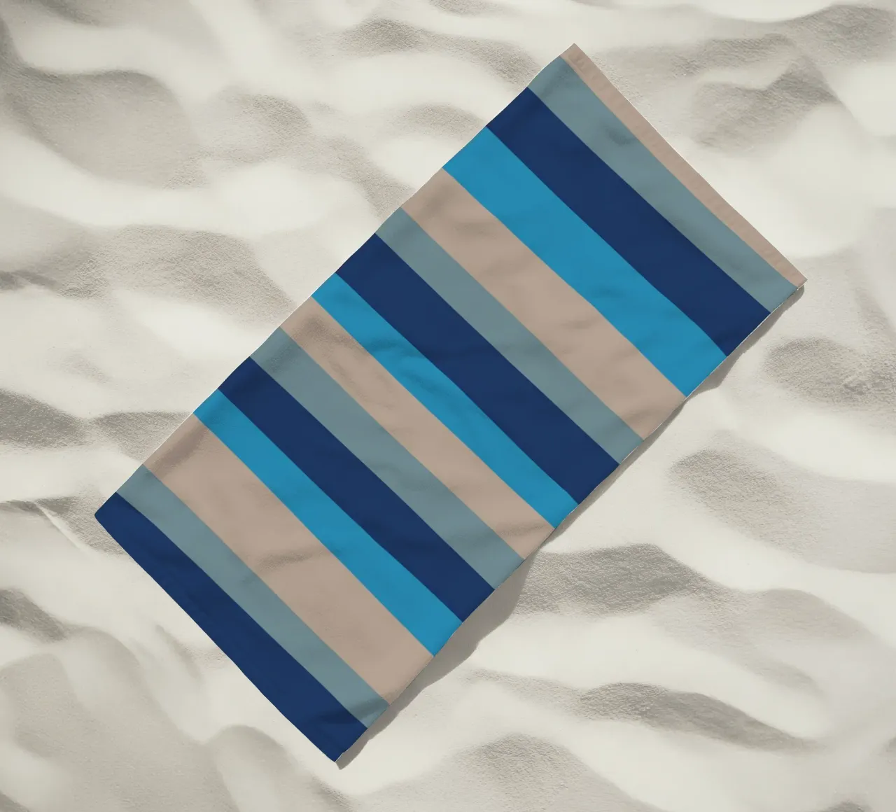 Strisce colorate var 2 telo mare da Little Dean