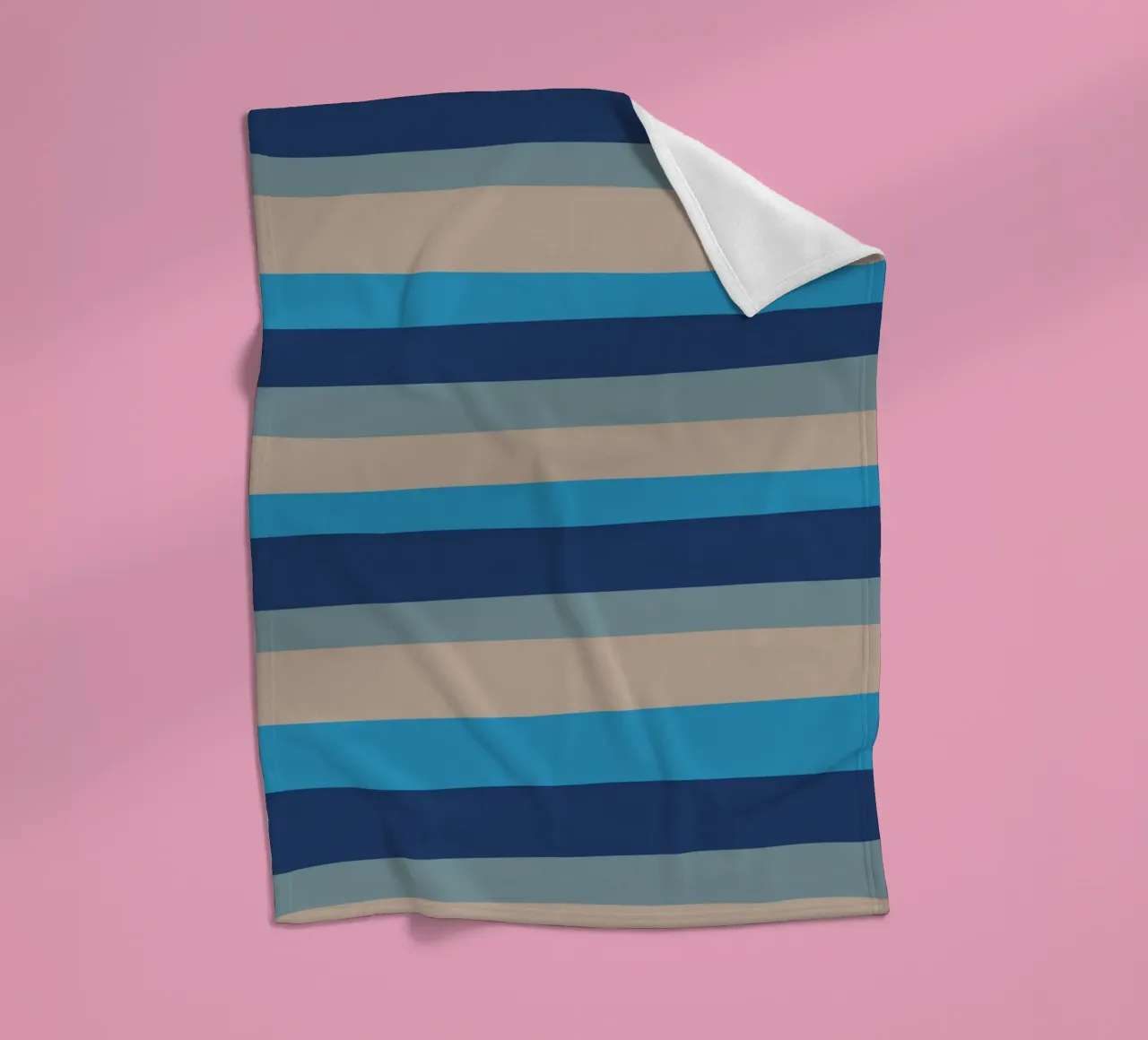 Strisce colorate var 2 coperta in pile da Little Dean