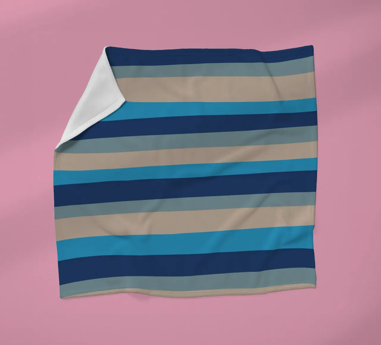 Strisce colorate var 2 coperta in pile da Little Dean