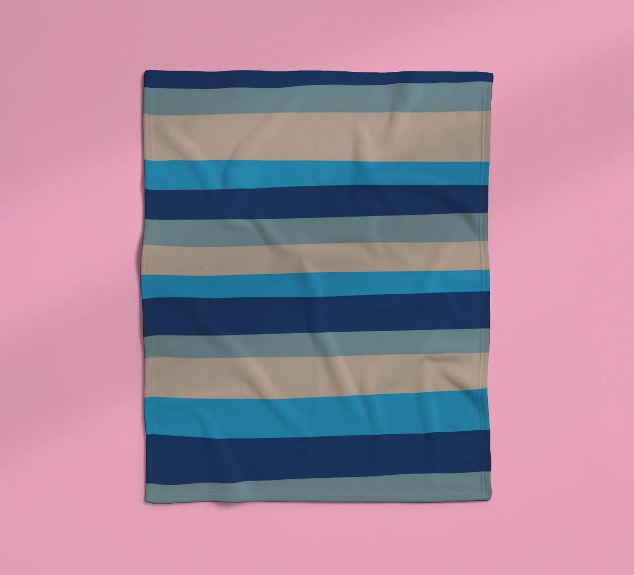 Strisce colorate var 2 coperta in pile da Little Dean