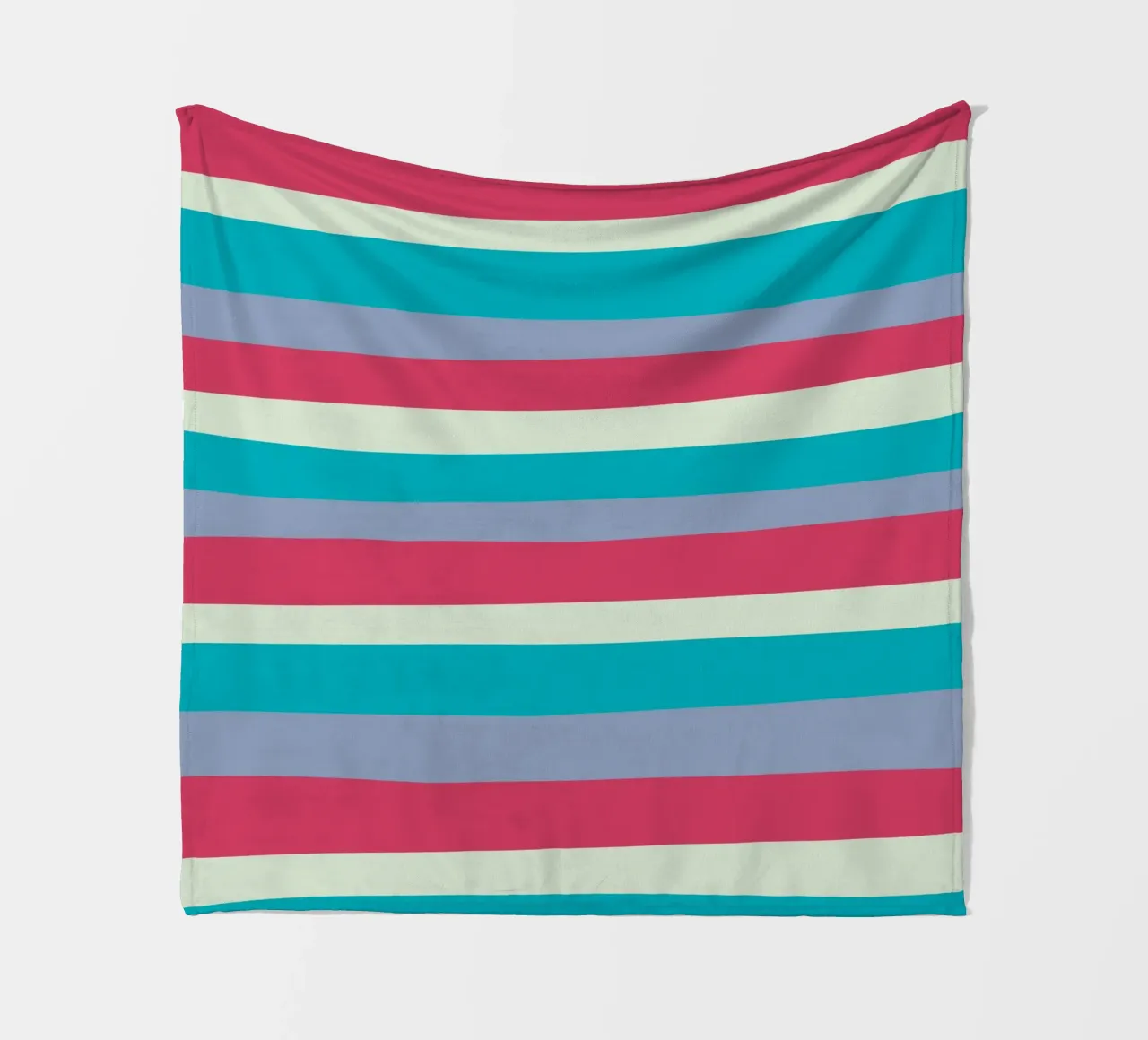 Strisce colorate var 3 coperta in pile da Little Dean