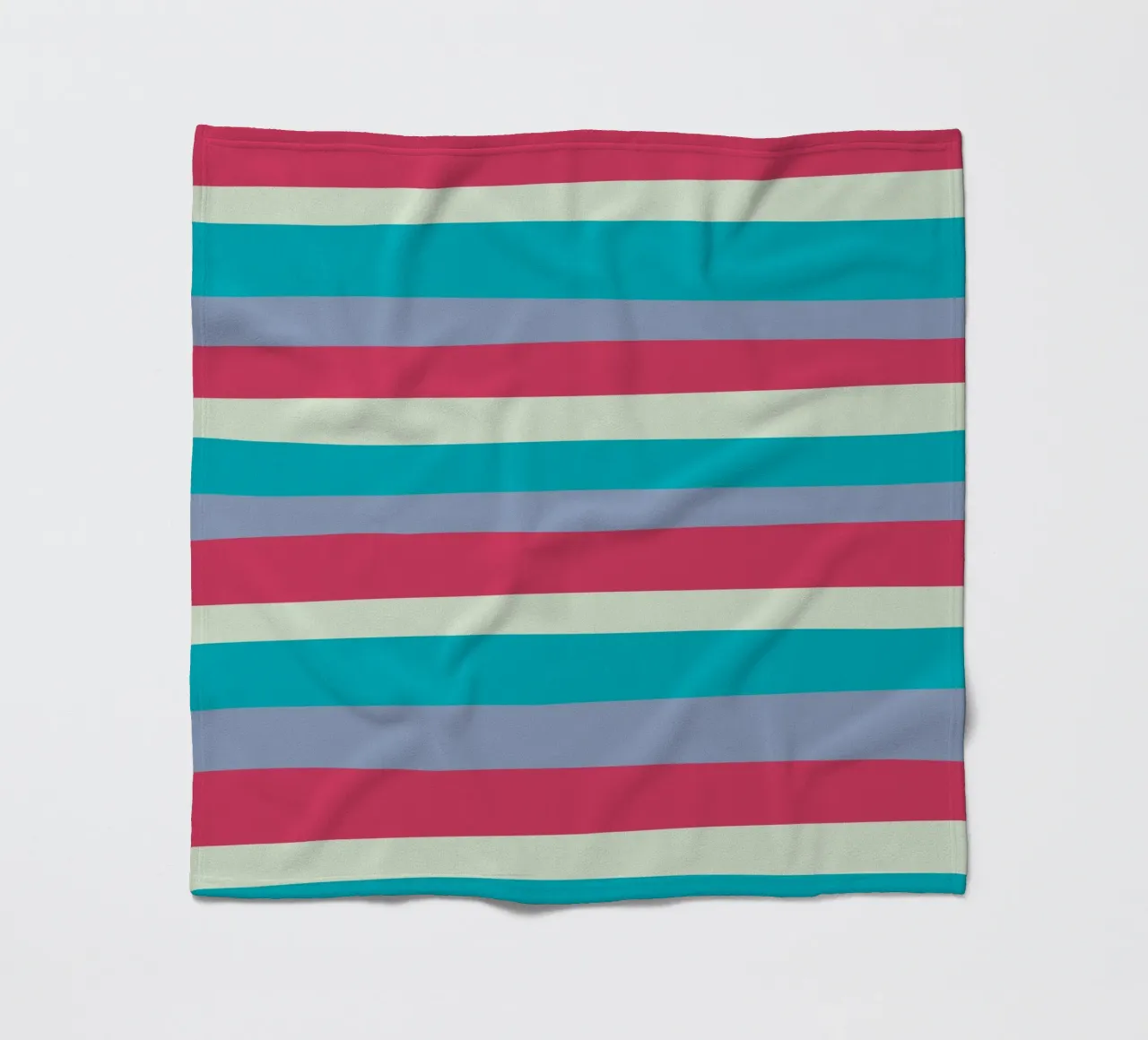 Strisce colorate var 3 coperta in pile da Little Dean