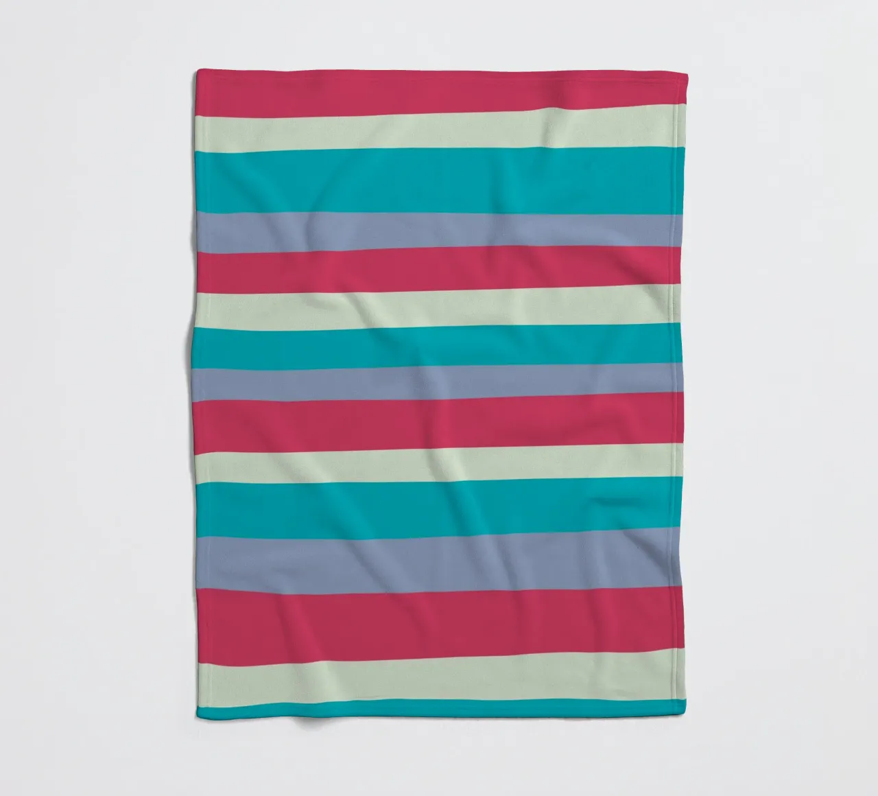 Strisce colorate var 3 coperta in pile da Little Dean