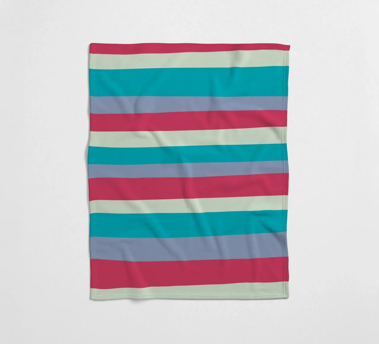 Strisce colorate var 3 coperta in pile da Little Dean