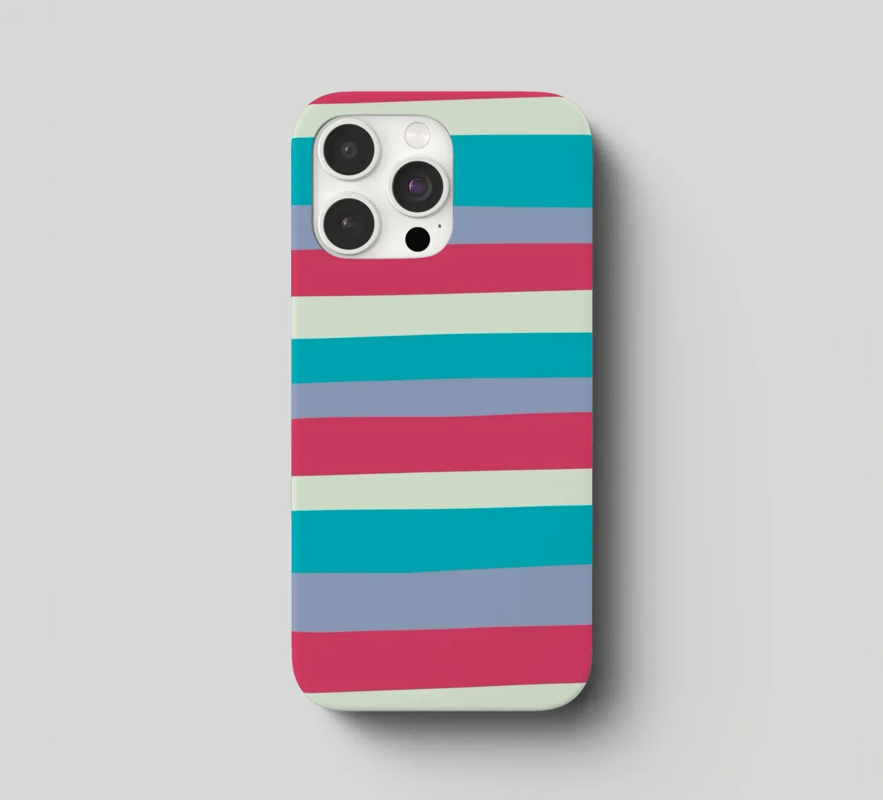 Strisce colorate var 3 cover iphone da Little Dean
