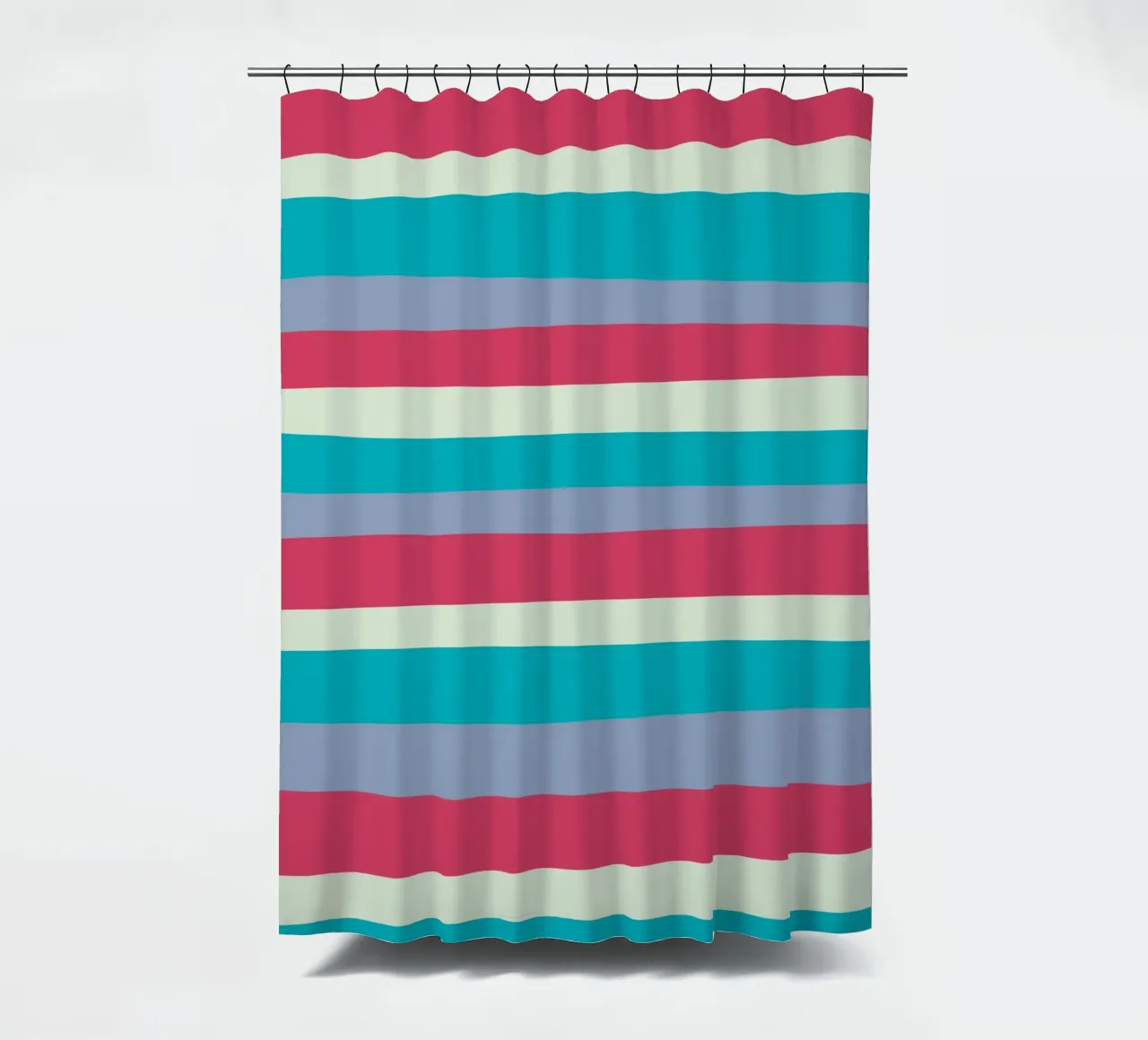 Strisce colorate var 3 tenda da doccia da Little Dean