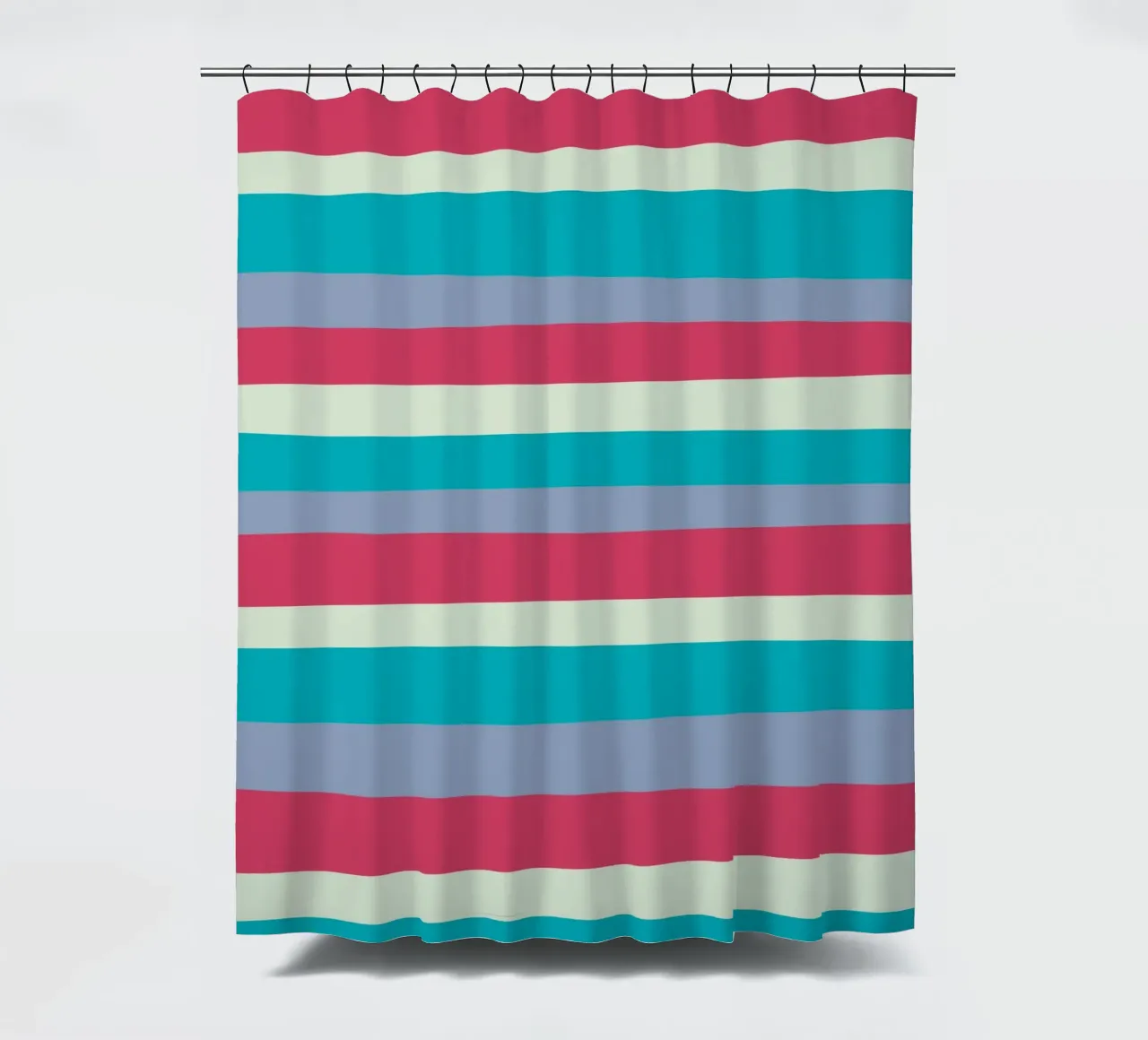 Strisce colorate var 3 tenda da doccia da Little Dean